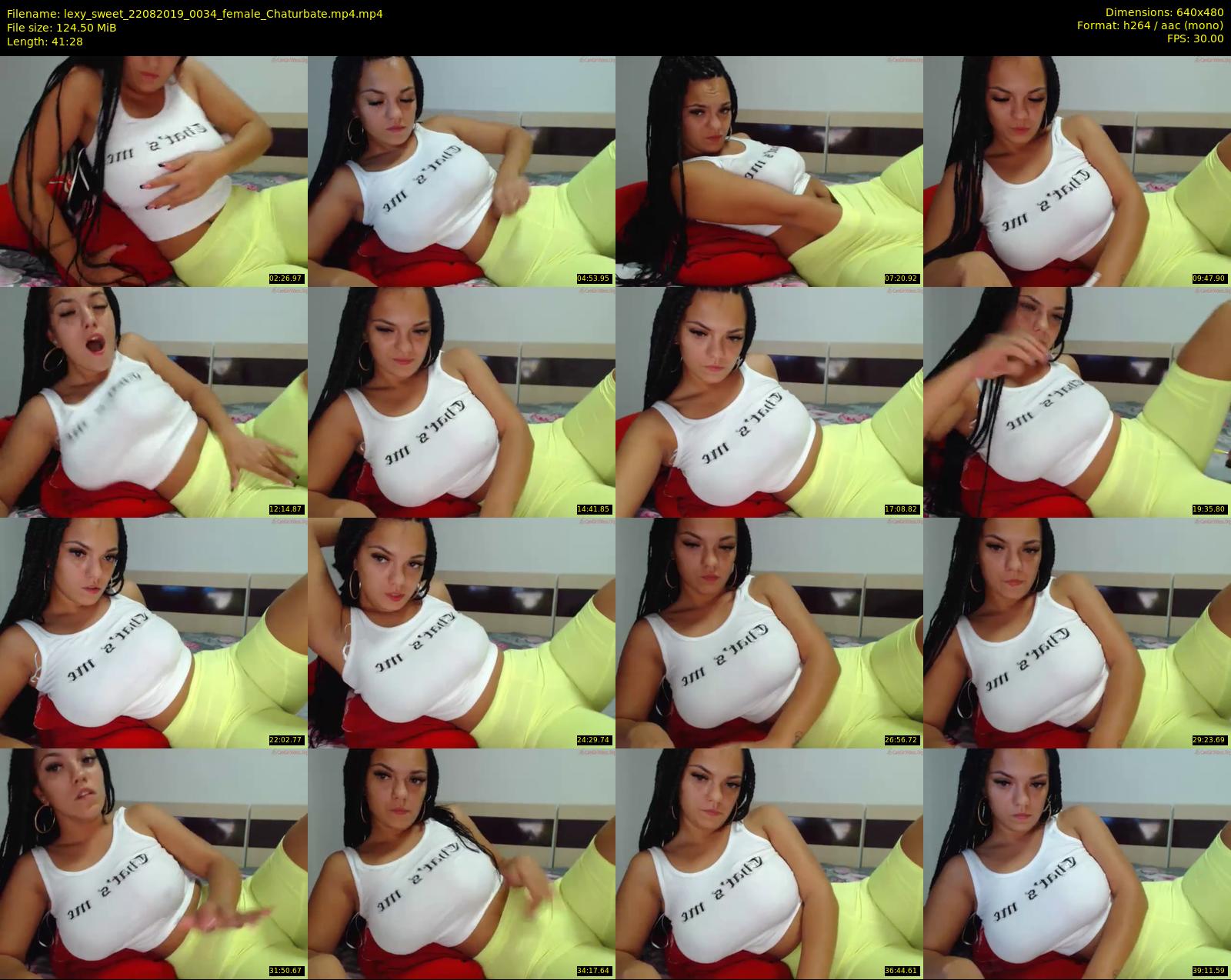 lexy_sweet — 42 minute Chaturbate female cam show recording, 480p, Aug 22, 2019