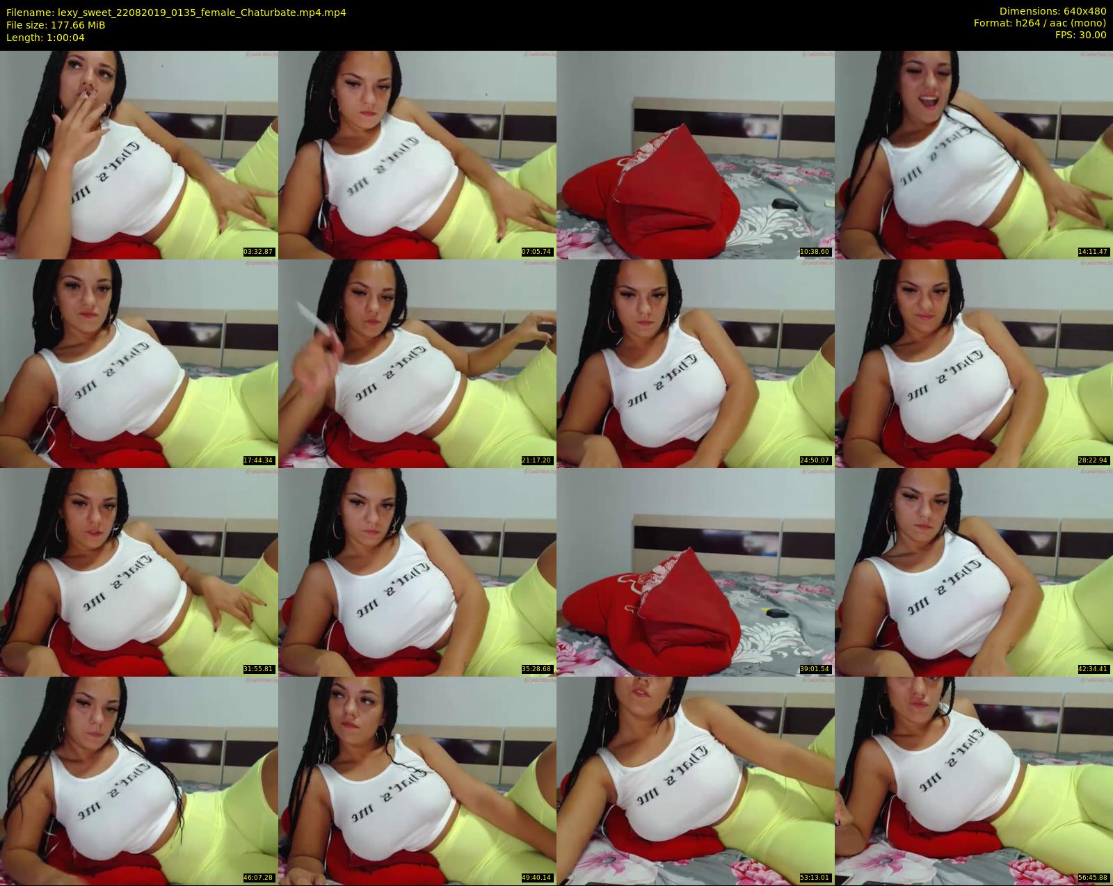 lexy_sweet — 61 minute Chaturbate female cam show recording, 480p, Aug 22, 2019
