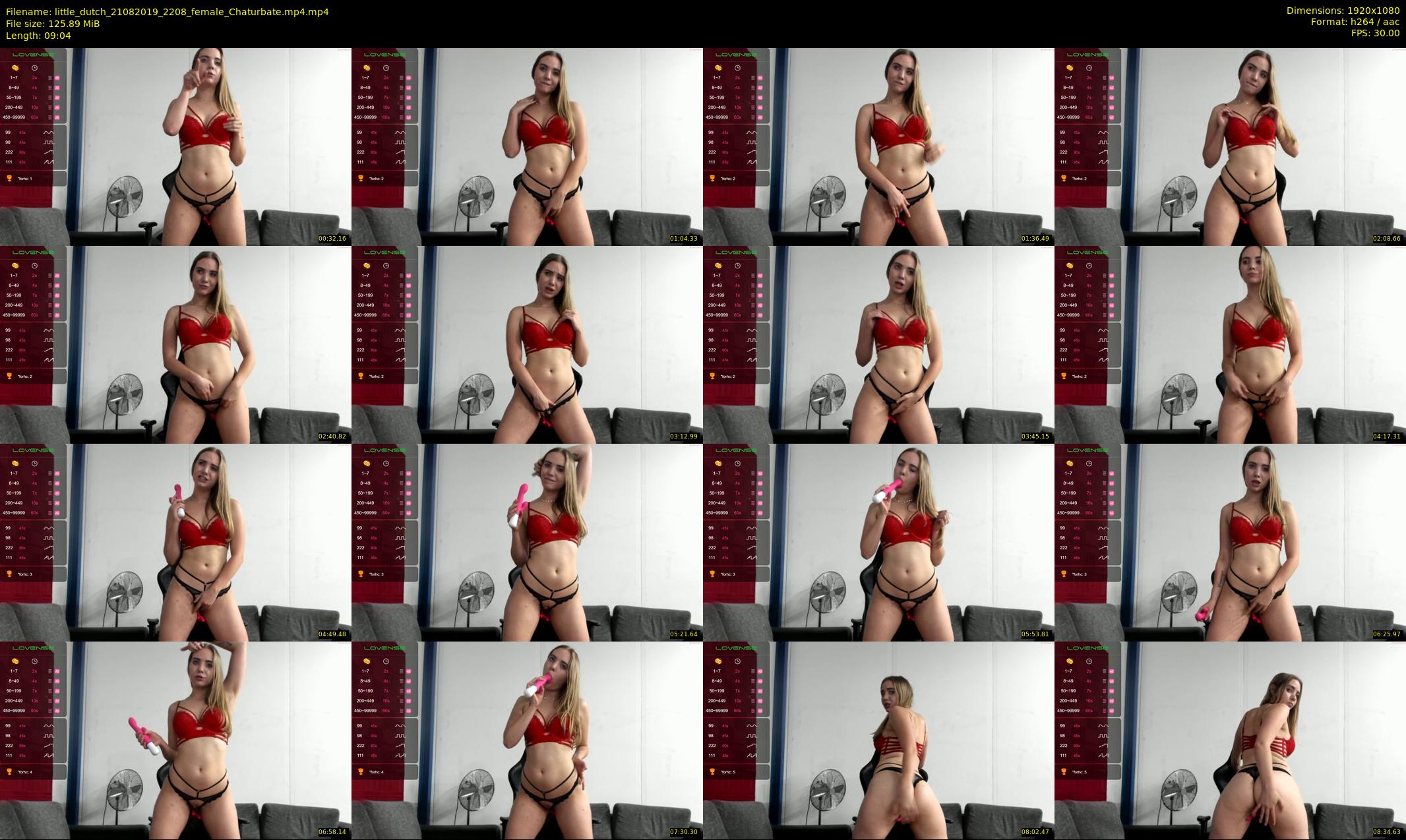 little_dutch — 10 minute Chaturbate female cam show recording, 1080p, Aug 21, 2019