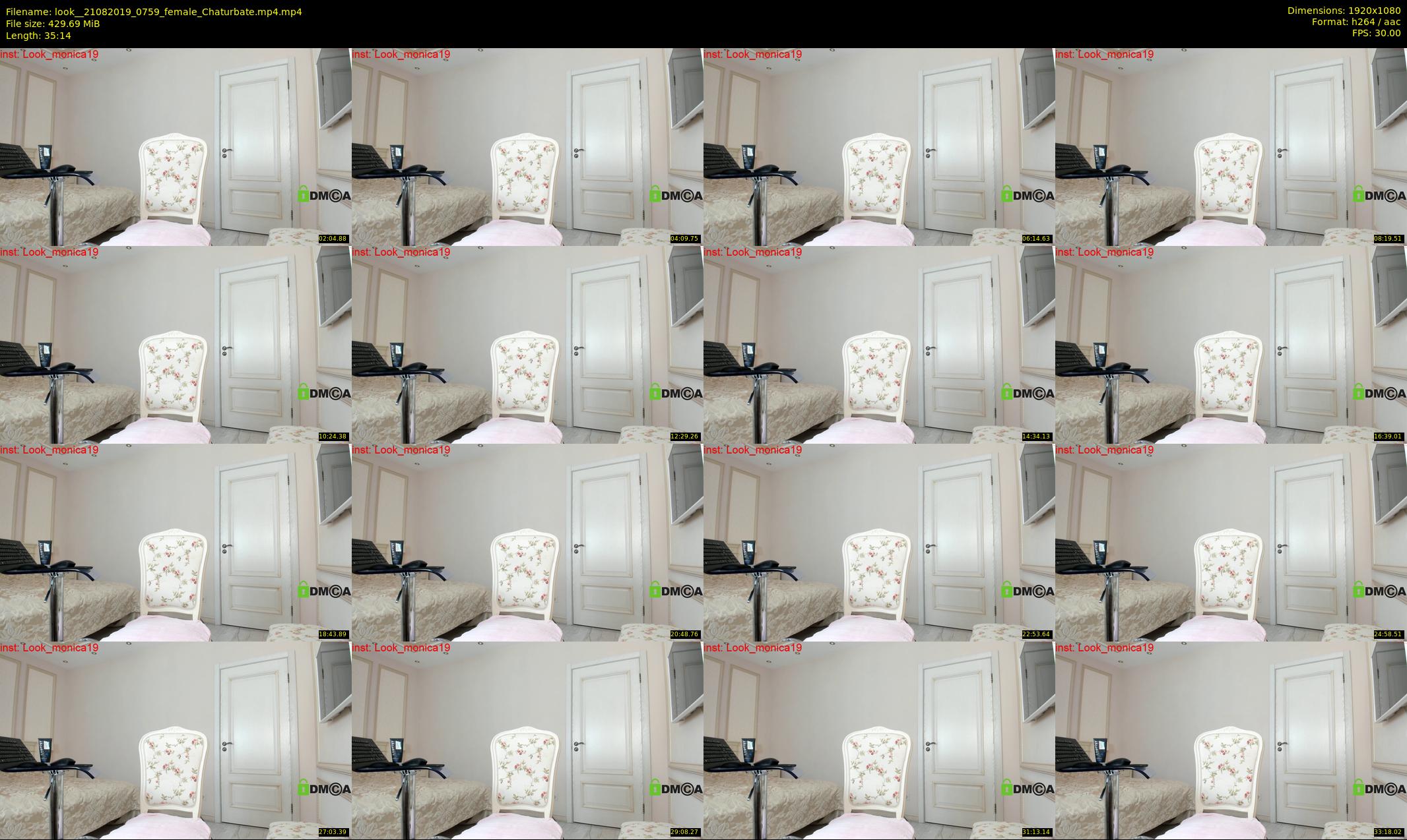 look_ — 36 minute Chaturbate female cam show recording, 1080p, Aug 21, 2019