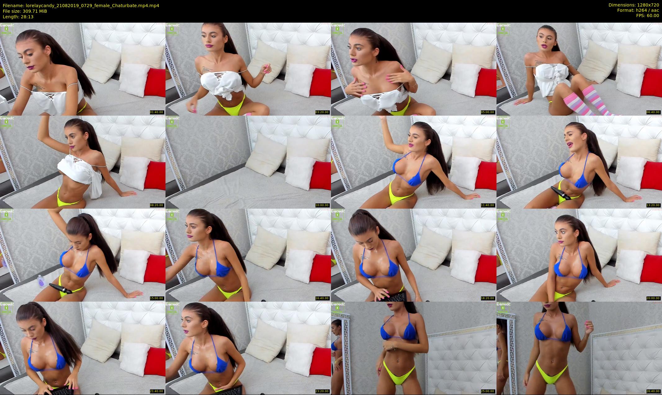 lorelaycandy — 29 minute Chaturbate female cam show recording, 720p, Aug 21, 2019