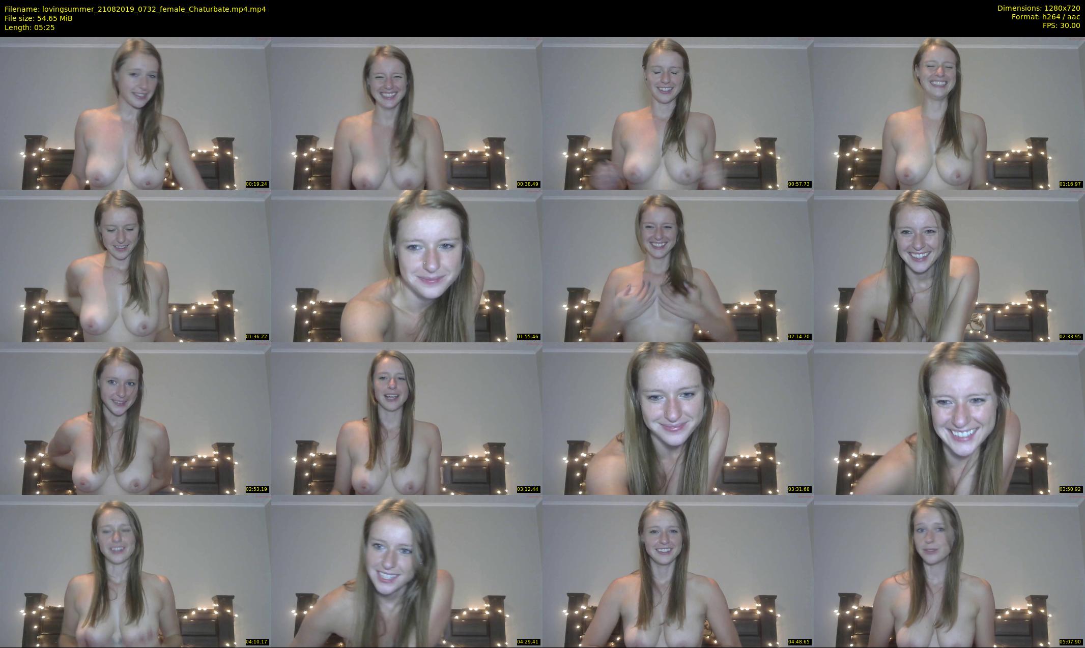 lovingsummer — 6 minute Chaturbate female cam show recording, 720p, Aug 21, 2019