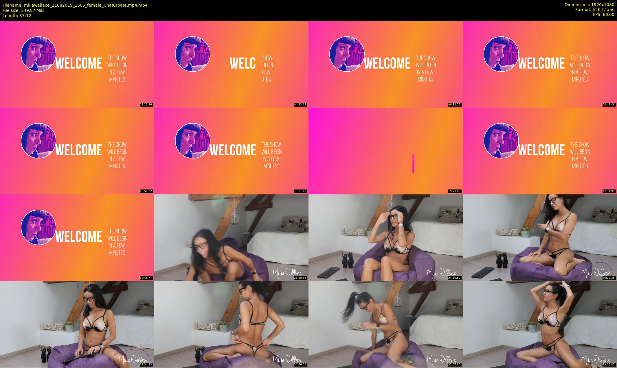 miiiawallace — 38 minute Chaturbate female cam show recording, 1080p, Aug 21, 2019