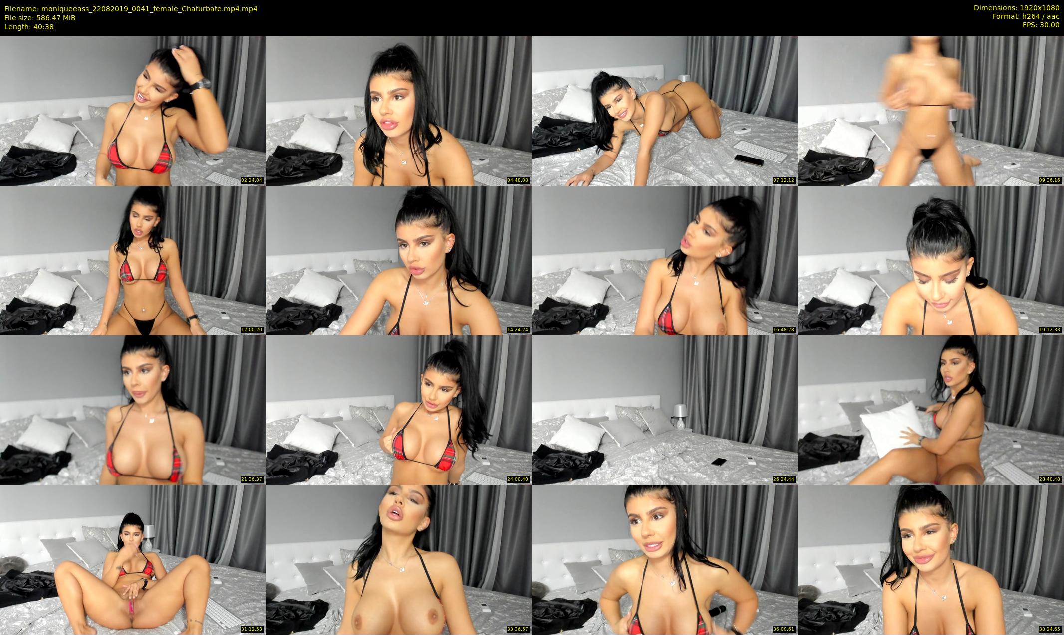 moniqueeass — 41 minute Chaturbate female cam show recording, 1080p, Aug 22, 2019