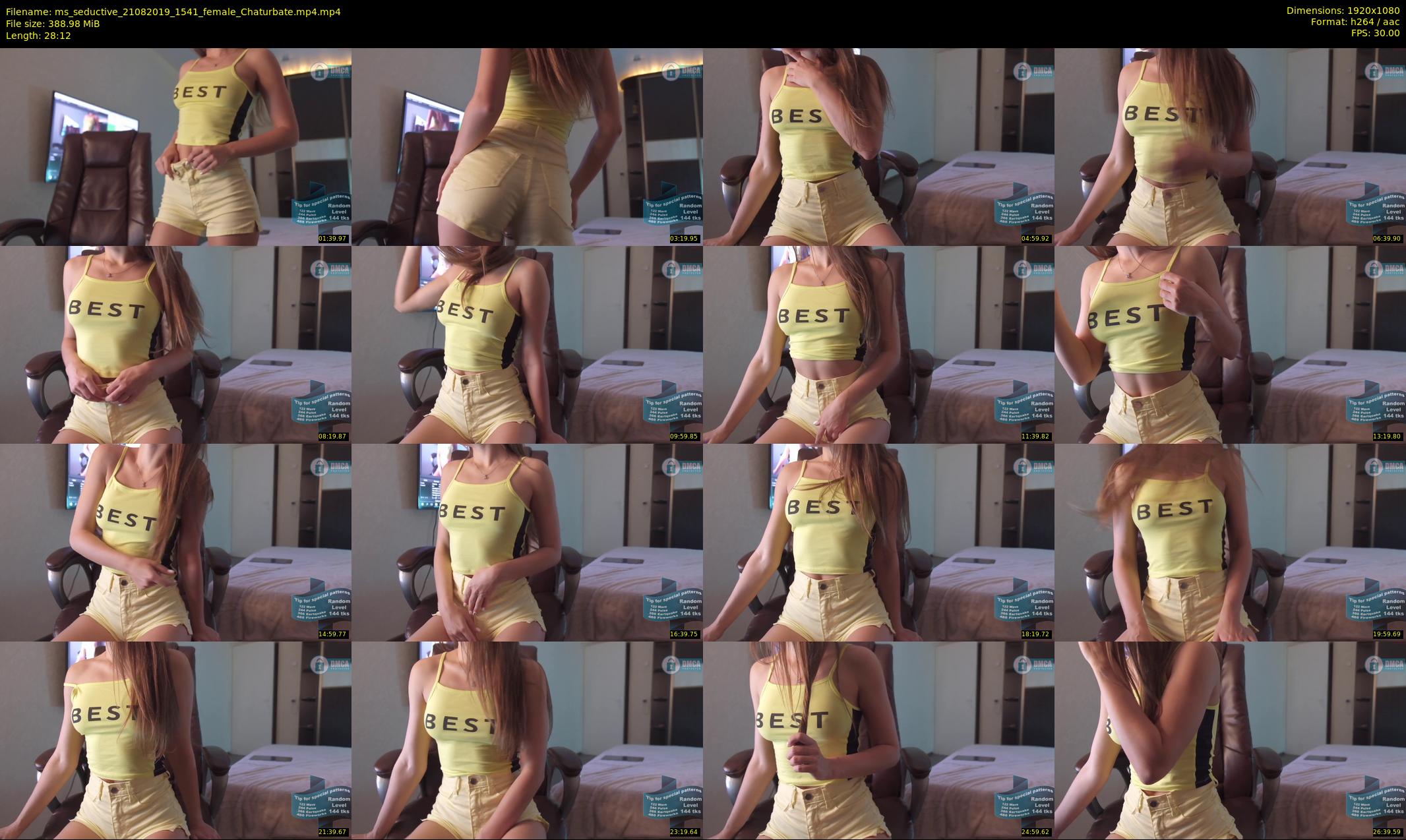 ms_seductive — 29 minute Chaturbate female cam show recording, 1080p, Aug 21, 2019