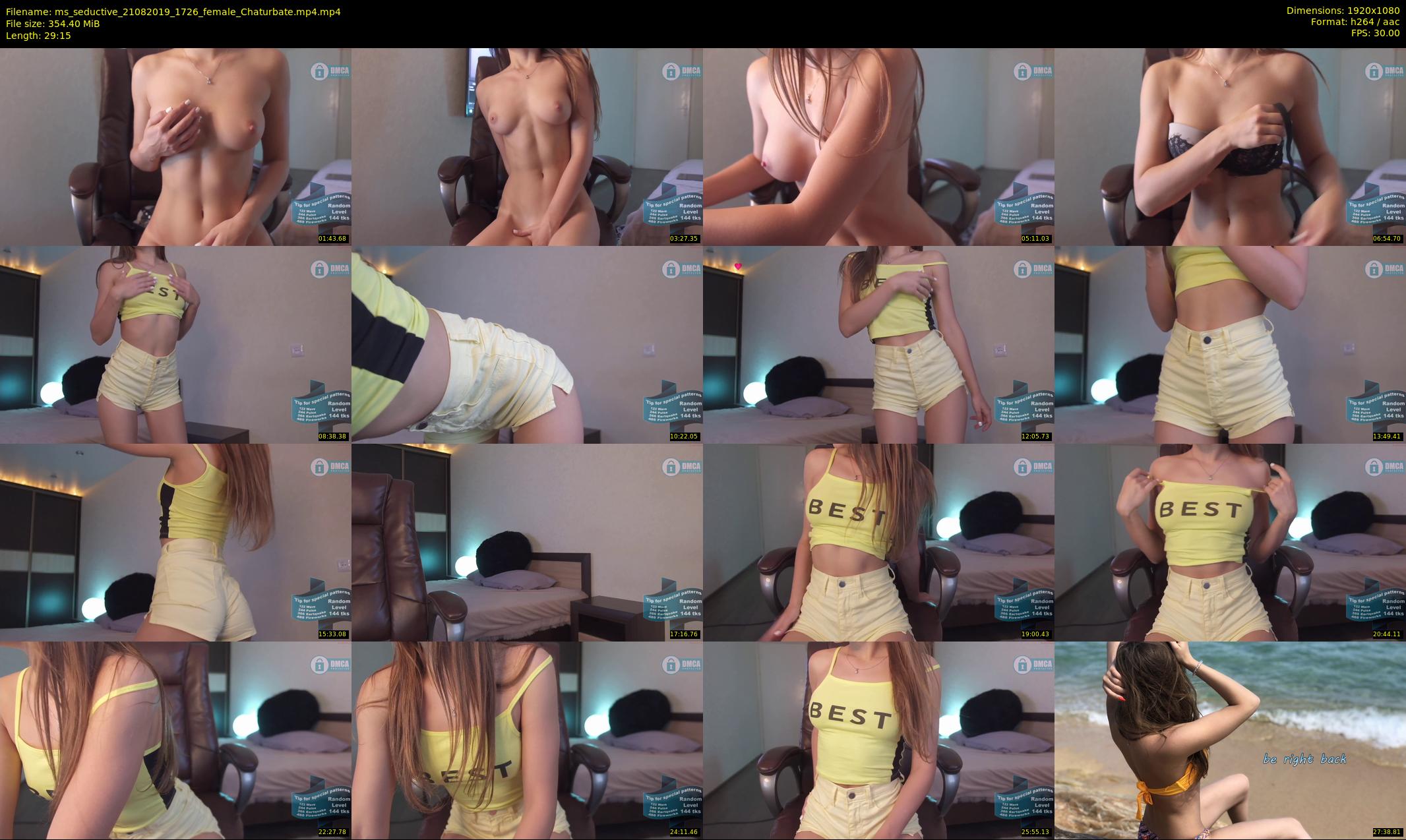 ms_seductive — 30 minute Chaturbate female cam show recording, 1080p, Aug 21, 2019