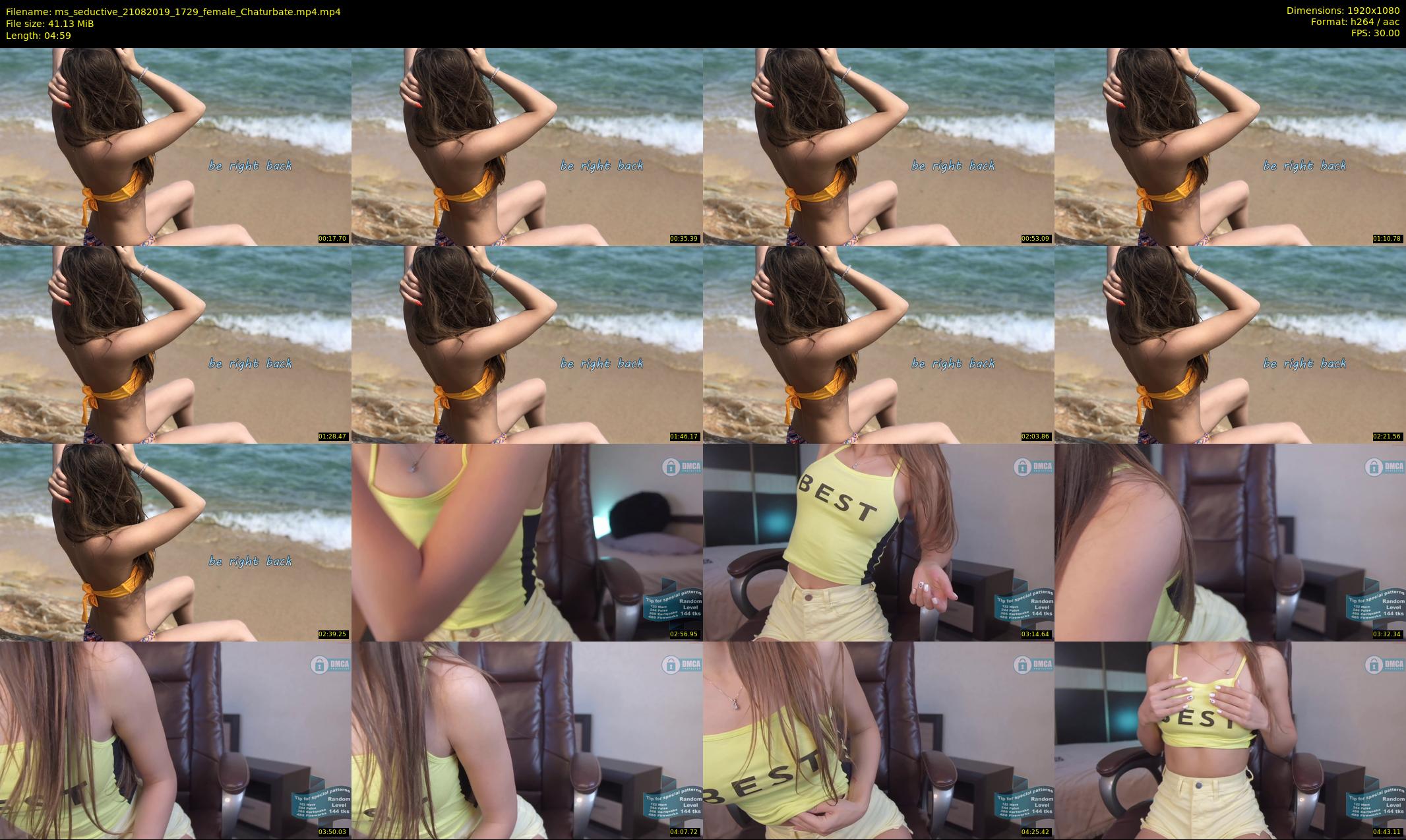 ms_seductive — 5 minute Chaturbate female cam show recording, 1080p, Aug 21, 2019