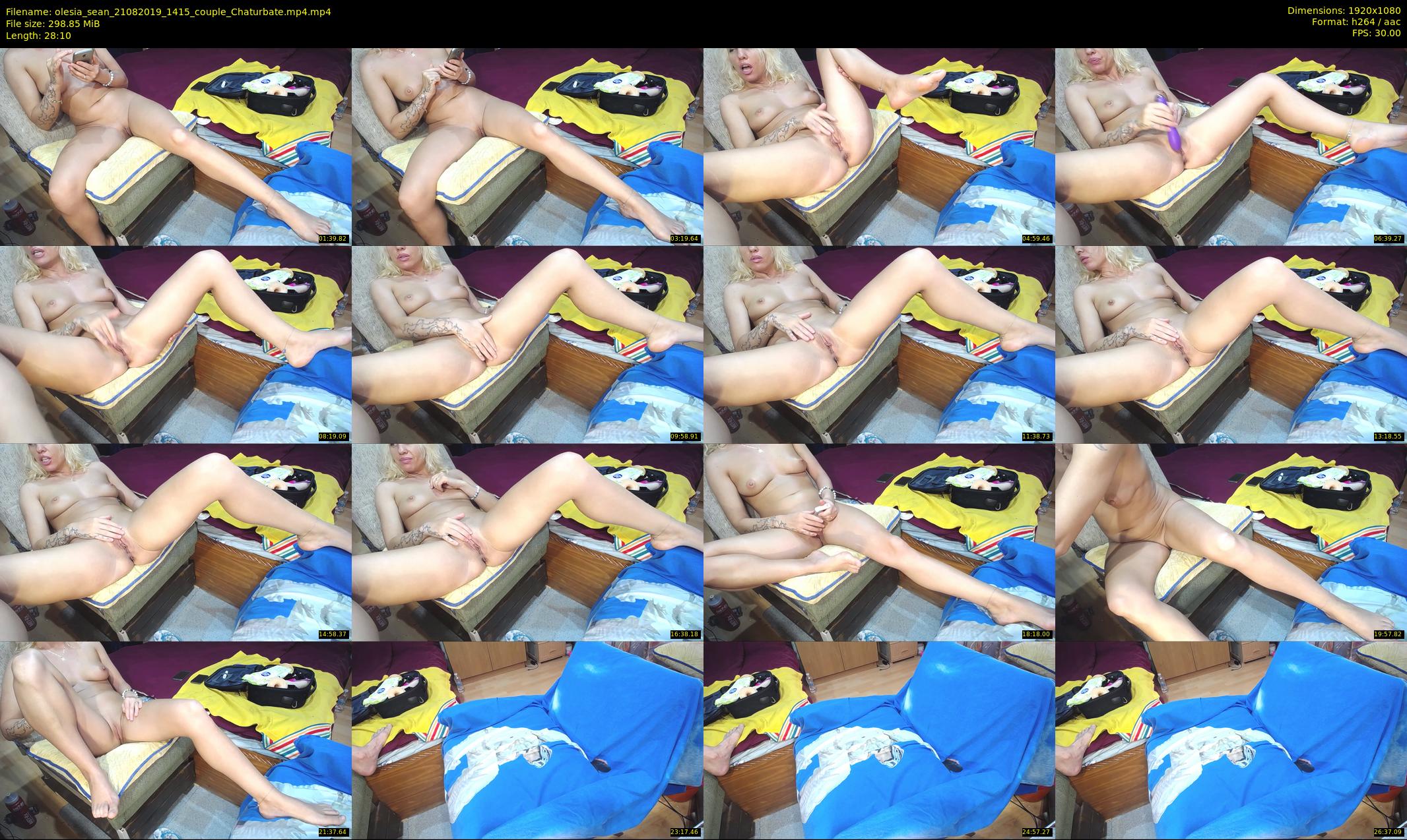 olesia_sean — 29 minute Chaturbate couple cam show recording, 1080p, Aug 21, 2019