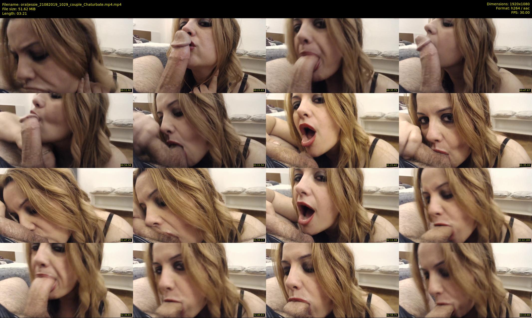 oraljessie — 4 minute Chaturbate couple cam show recording, 1080p, Aug 21, 2019
