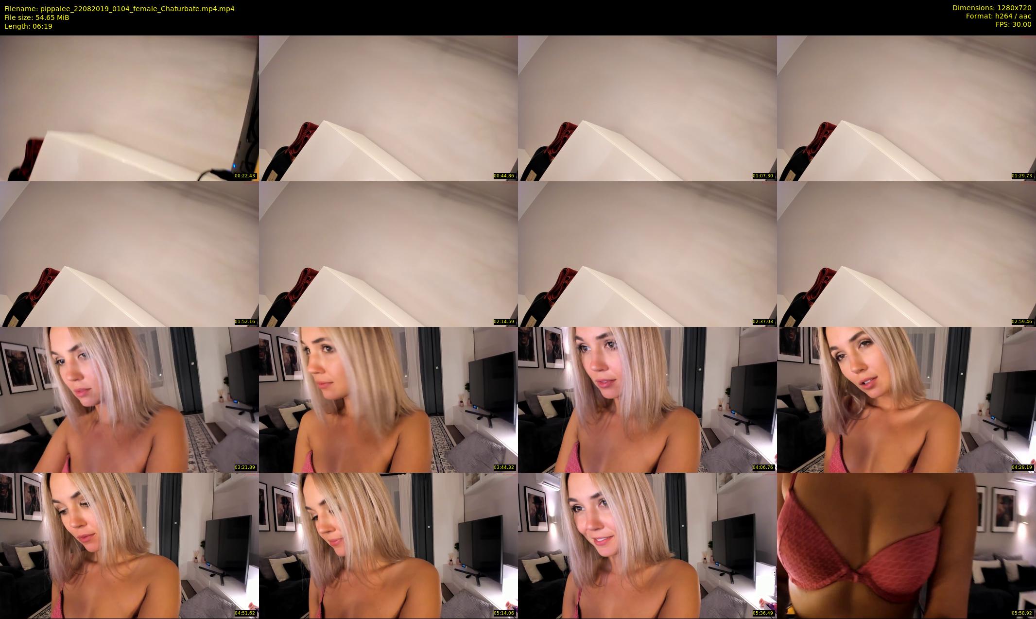 pippalee — 7 minute Chaturbate female cam show recording, 720p, Aug 22, 2019