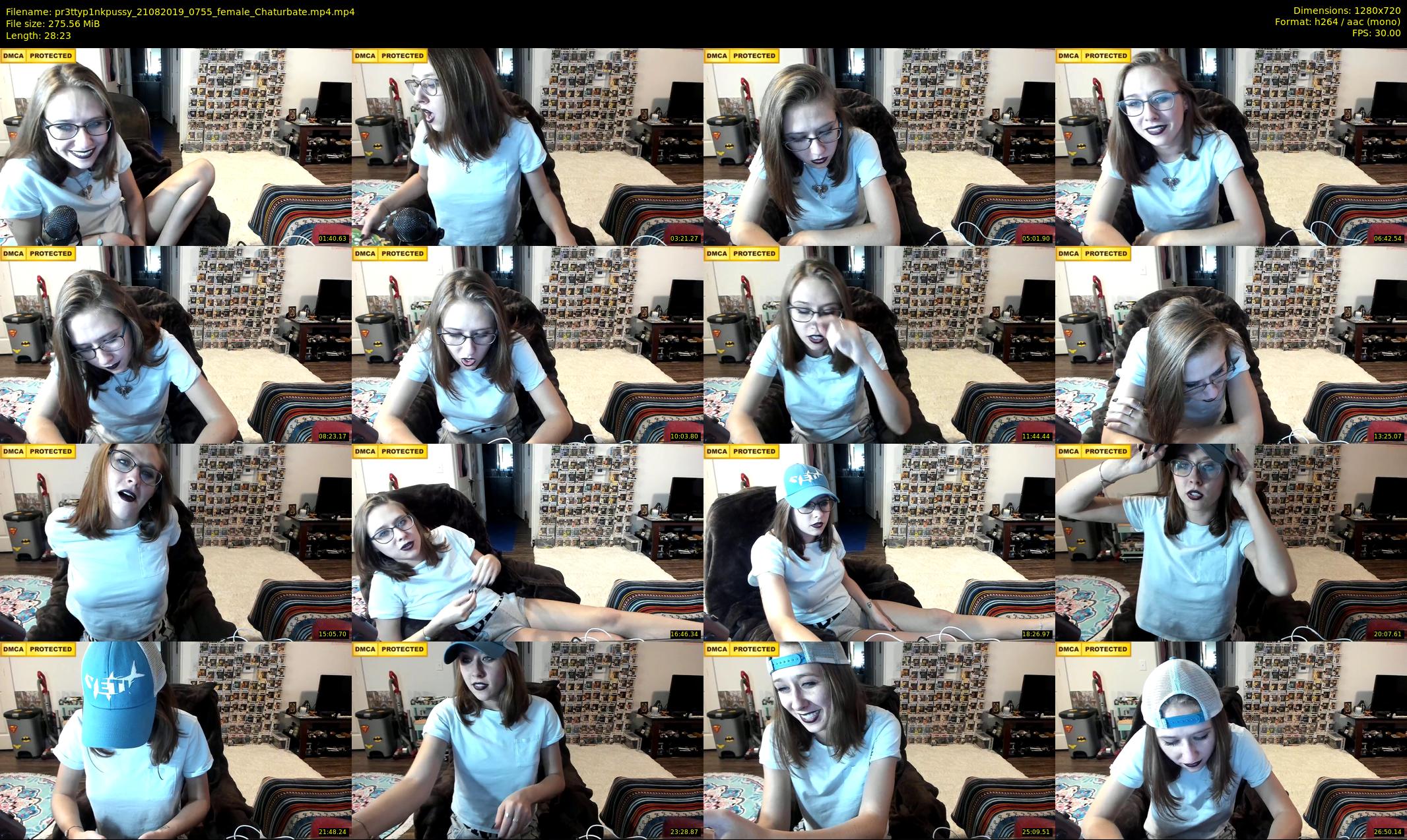 pr3ttyp1nkpussy — 29 minute Chaturbate couple cam show recording, 720p, Aug 21, 2019