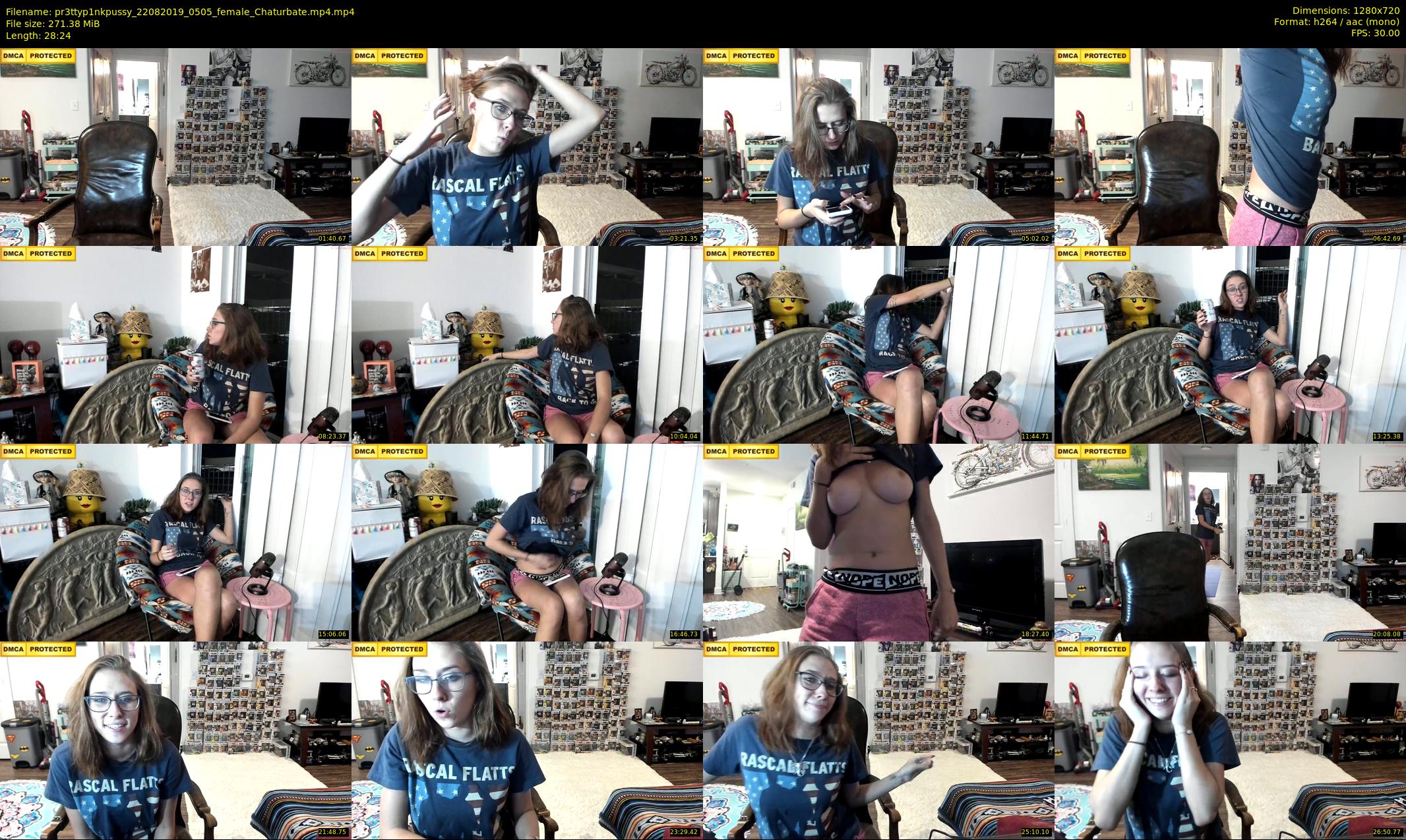 pr3ttyp1nkpussy — 29 minute Chaturbate couple cam show recording, 720p, Aug 22, 2019