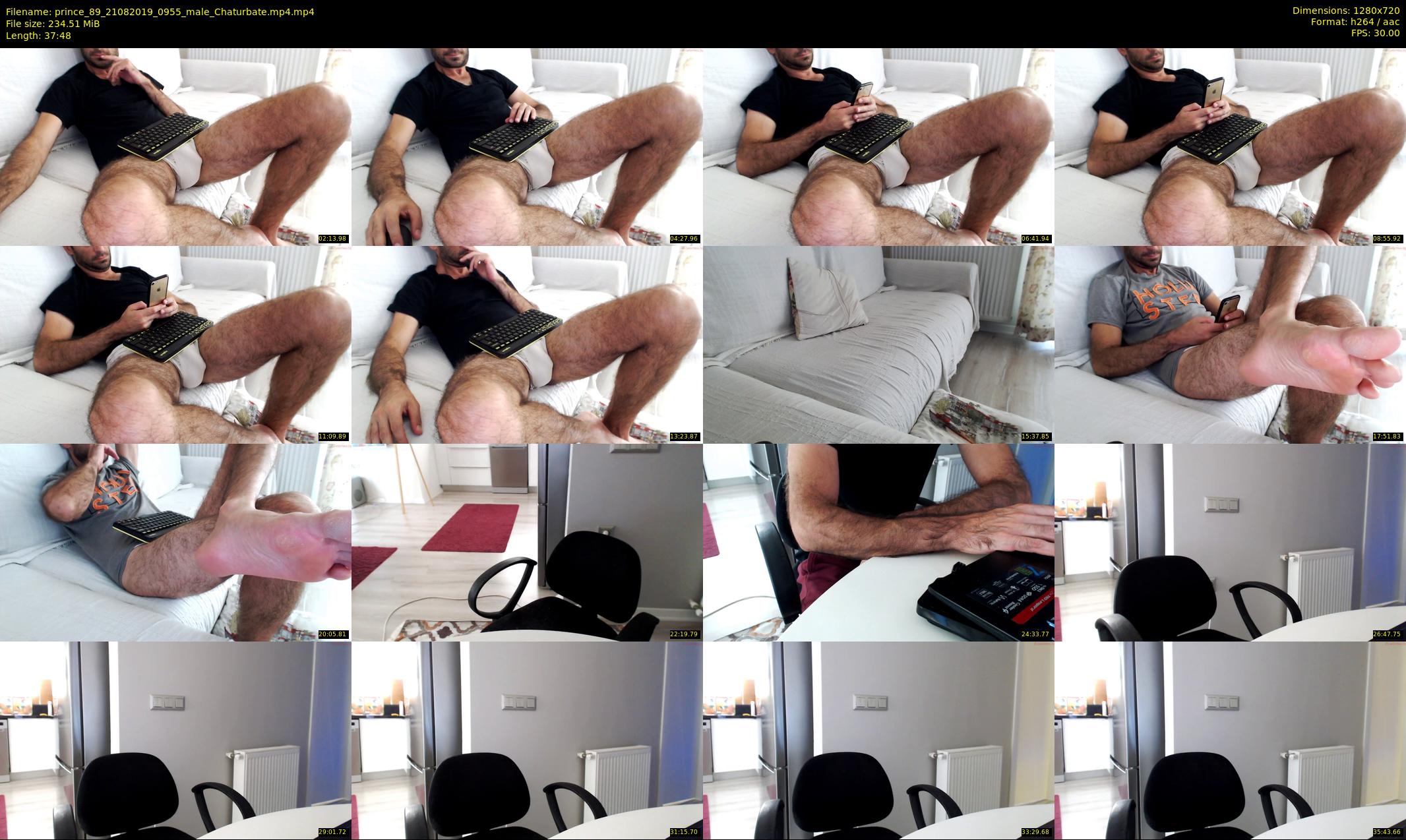 prince_89 — 38 minute Chaturbate male cam show recording, 720p, Aug 21, 2019