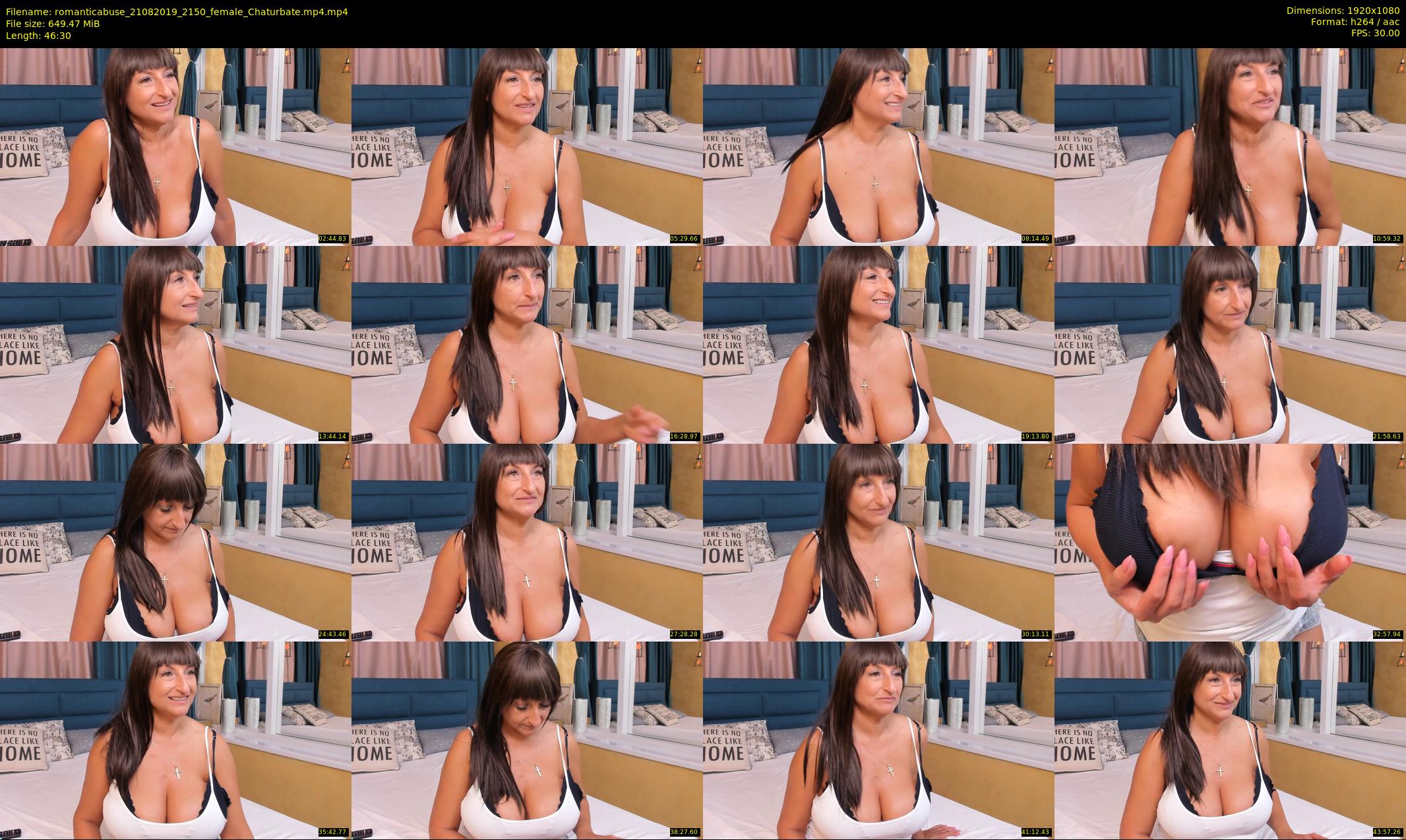 romanticabuse — 47 minute Chaturbate female cam show recording, 1080p, Aug 21, 2019