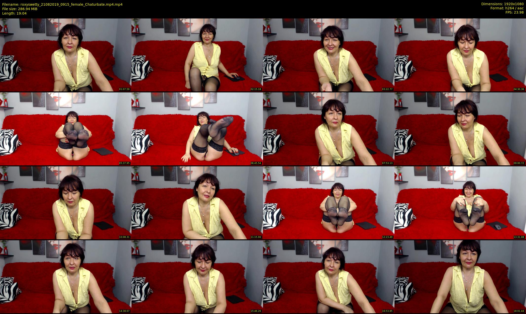 roxyswetty — 20 minute Chaturbate female cam show recording, 1080p, Aug 21, 2019