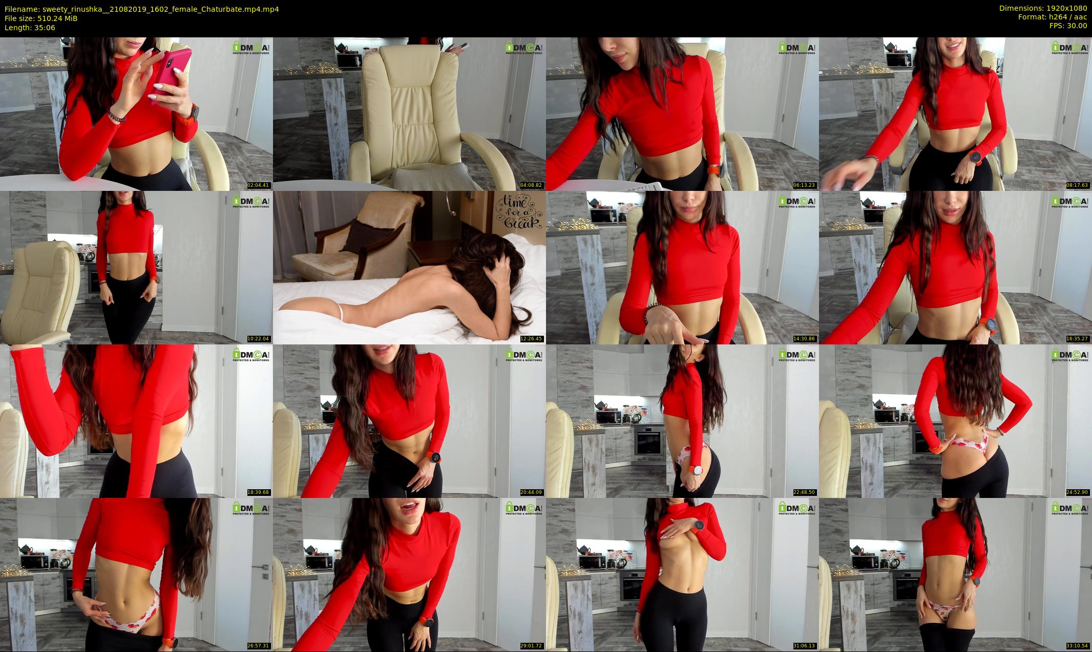 sweety_rinushka_ — 36 minute Chaturbate female cam show recording, 1080p, Aug 21, 2019