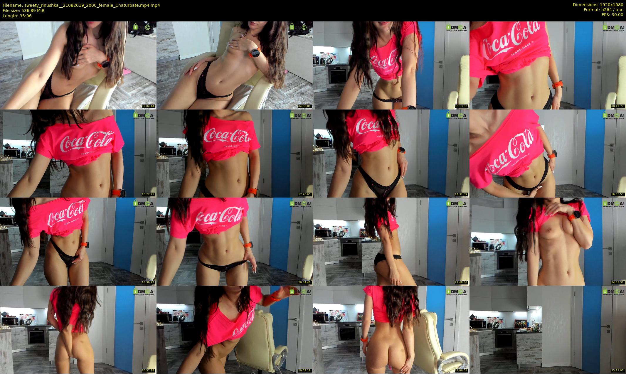 sweety_rinushka_ — 36 minute Chaturbate female cam show recording, 1080p, Aug 21, 2019