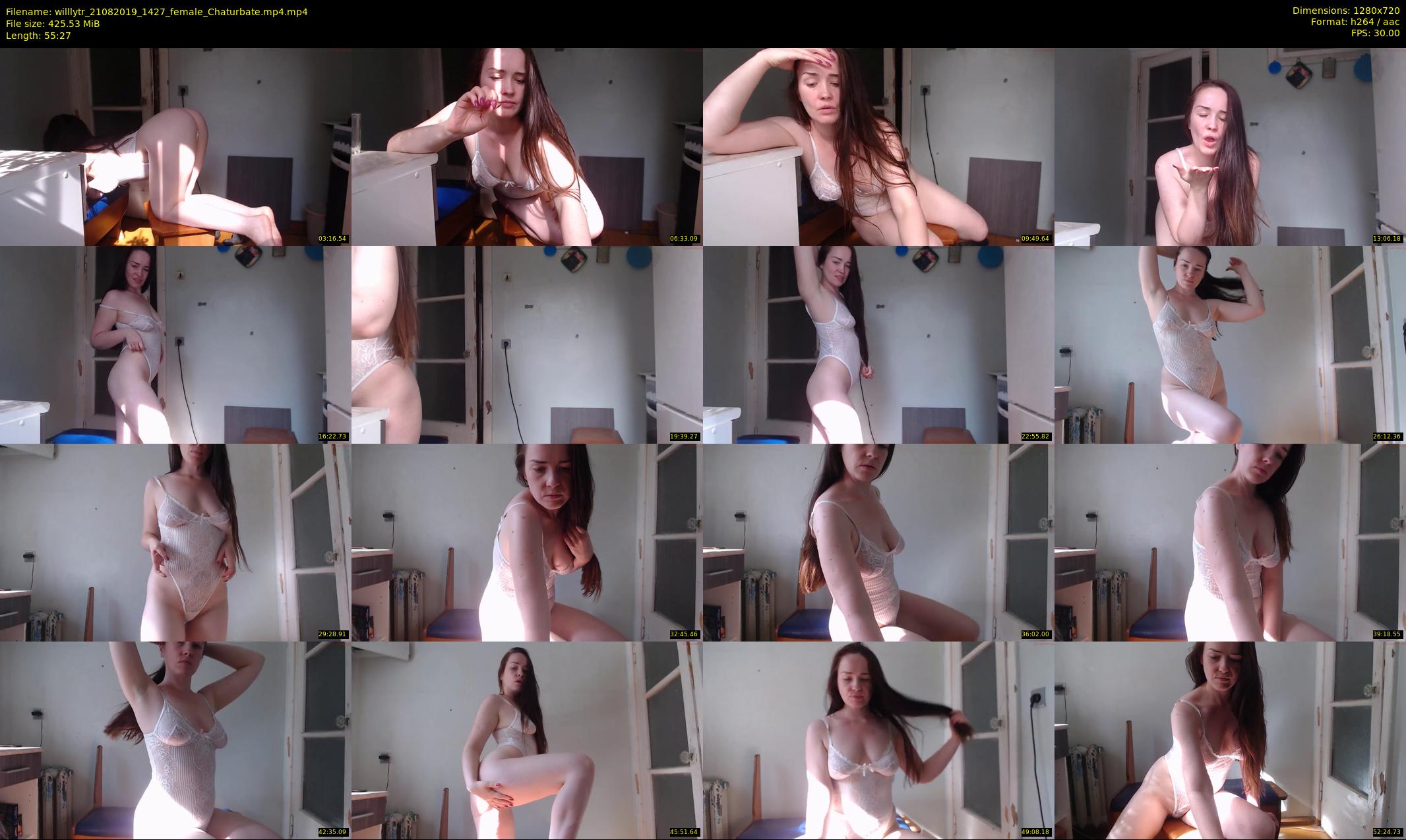 willlytr — 56 minute Chaturbate female cam show recording, 720p, Aug 21, 2019