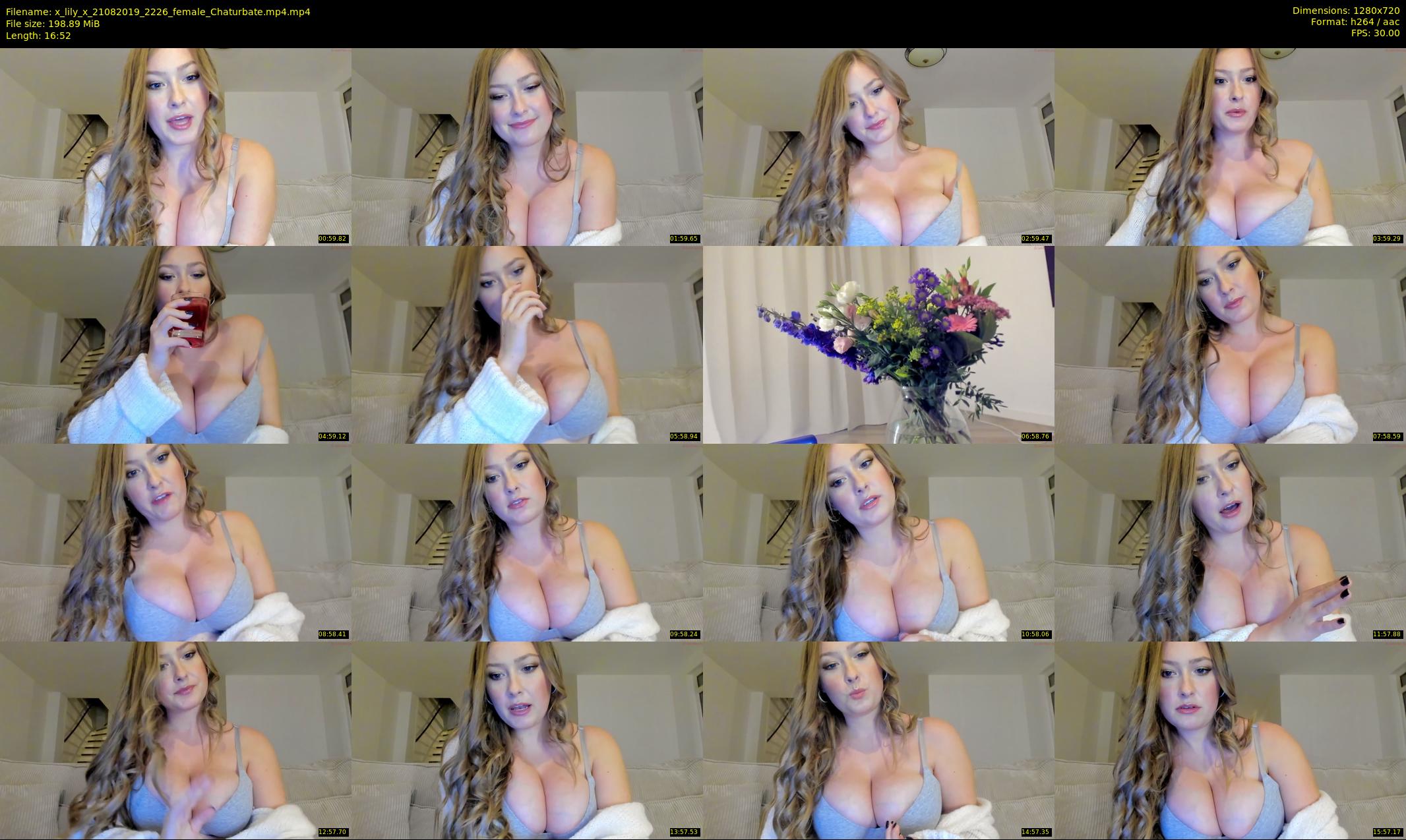 x_lily_x — 17 minute Chaturbate female cam show recording, 720p, Aug 21, 2019