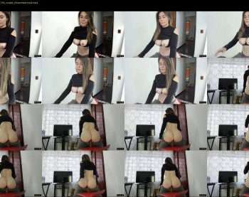 xhxoxtxsxex — 33 minute Chaturbate couple cam show recording, 720p, Aug 21, 2019