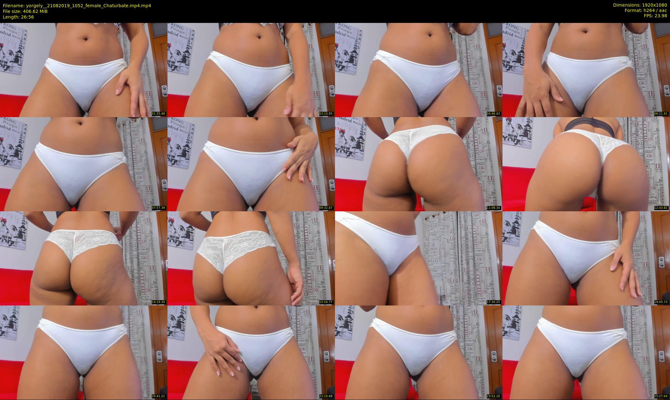 yorgely_ — 27 minute Chaturbate female cam show recording, 1080p, Aug 21, 2019