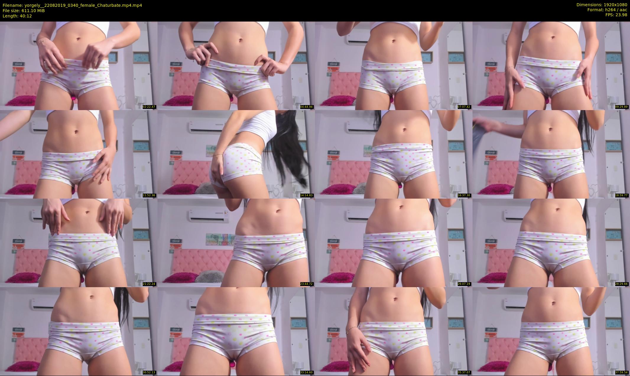 yorgely_ — 41 minute Chaturbate female cam show recording, 1080p, Aug 22, 2019