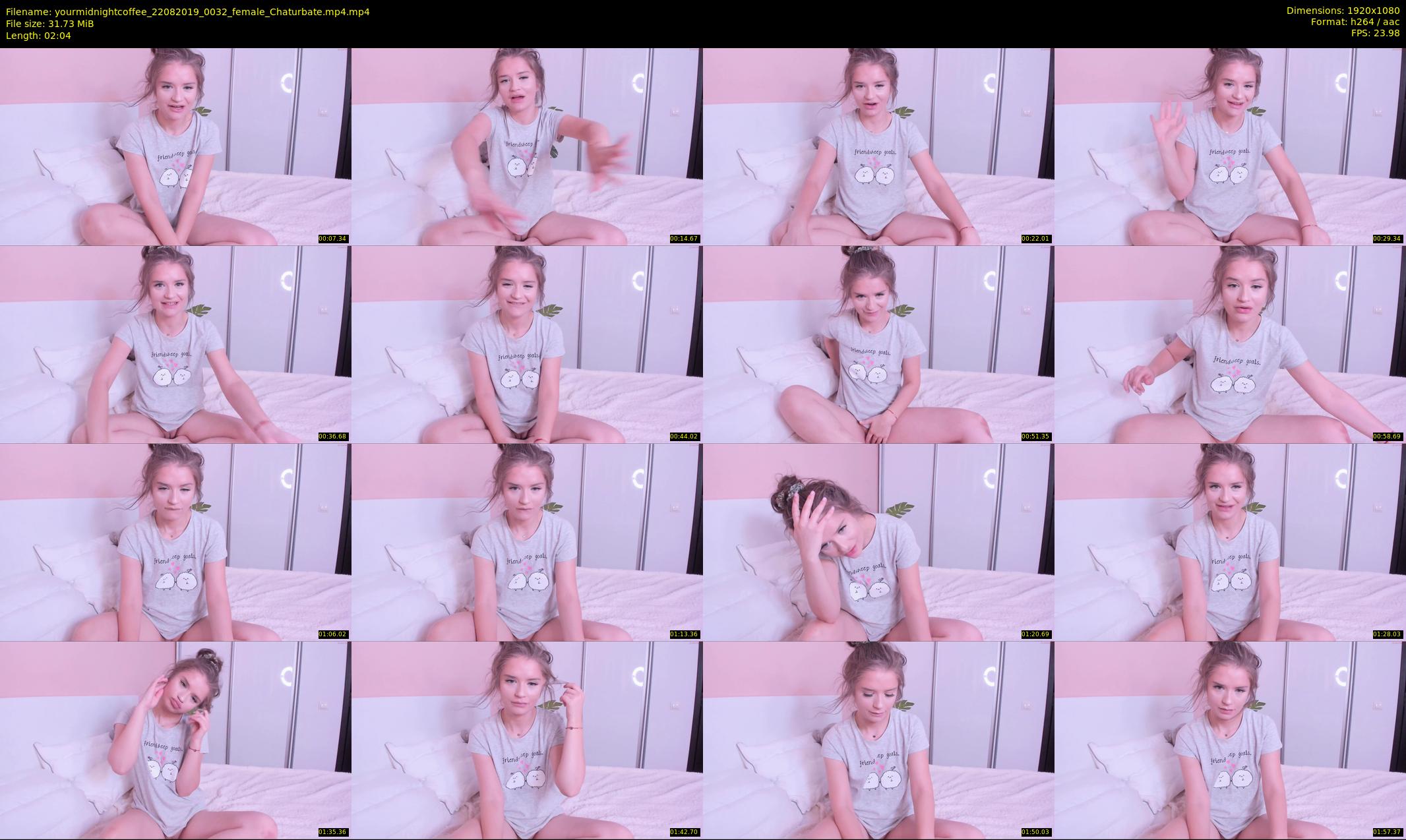 yourmidnightcoffee — 3 minute Chaturbate female cam show recording, 1080p, Aug 22, 2019