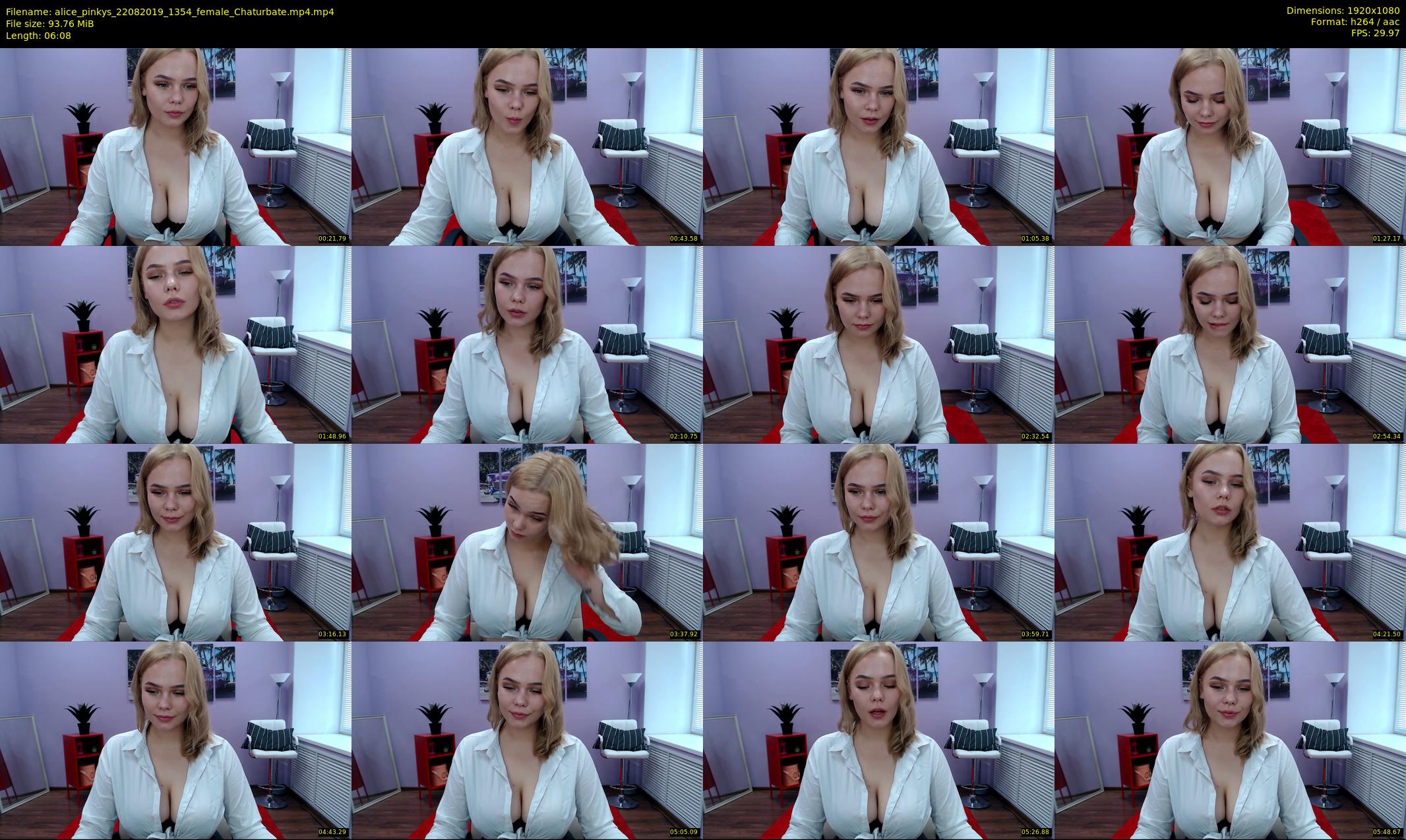 alice_pinkys — 7 minute Chaturbate female cam show recording, 1080p, Aug 22, 2019