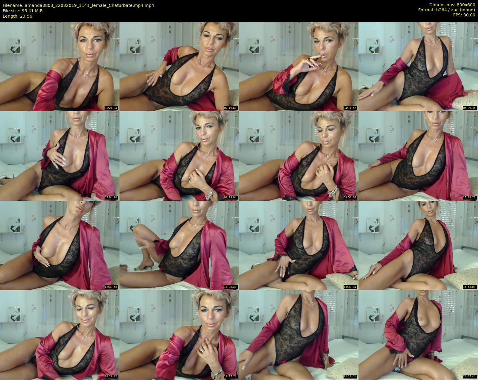 amanda0803 — 24 minute Chaturbate female cam show recording, 480p, Aug 22, 2019