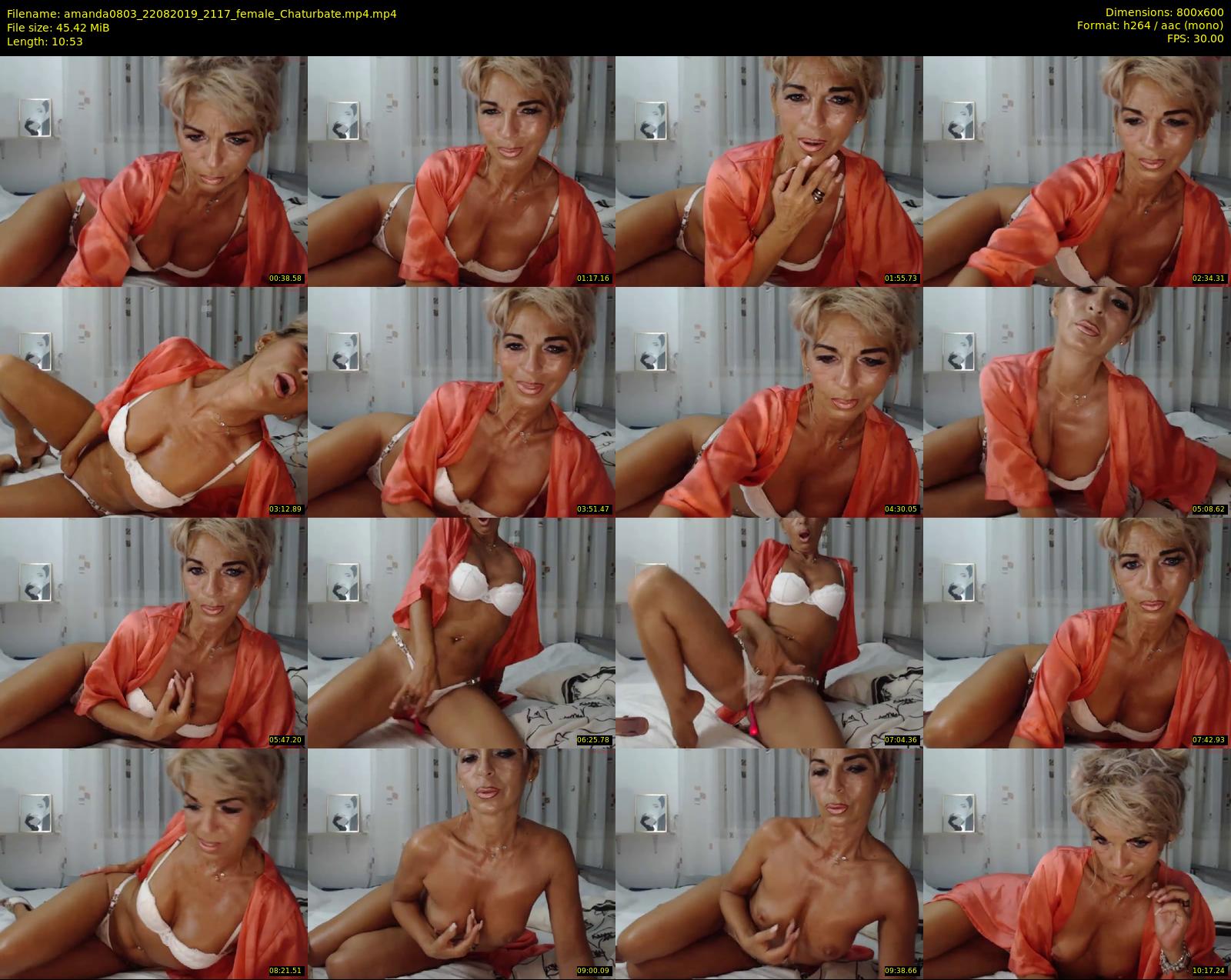 amanda0803 — 11 minute Chaturbate female cam show recording, 480p, Aug 22, 2019