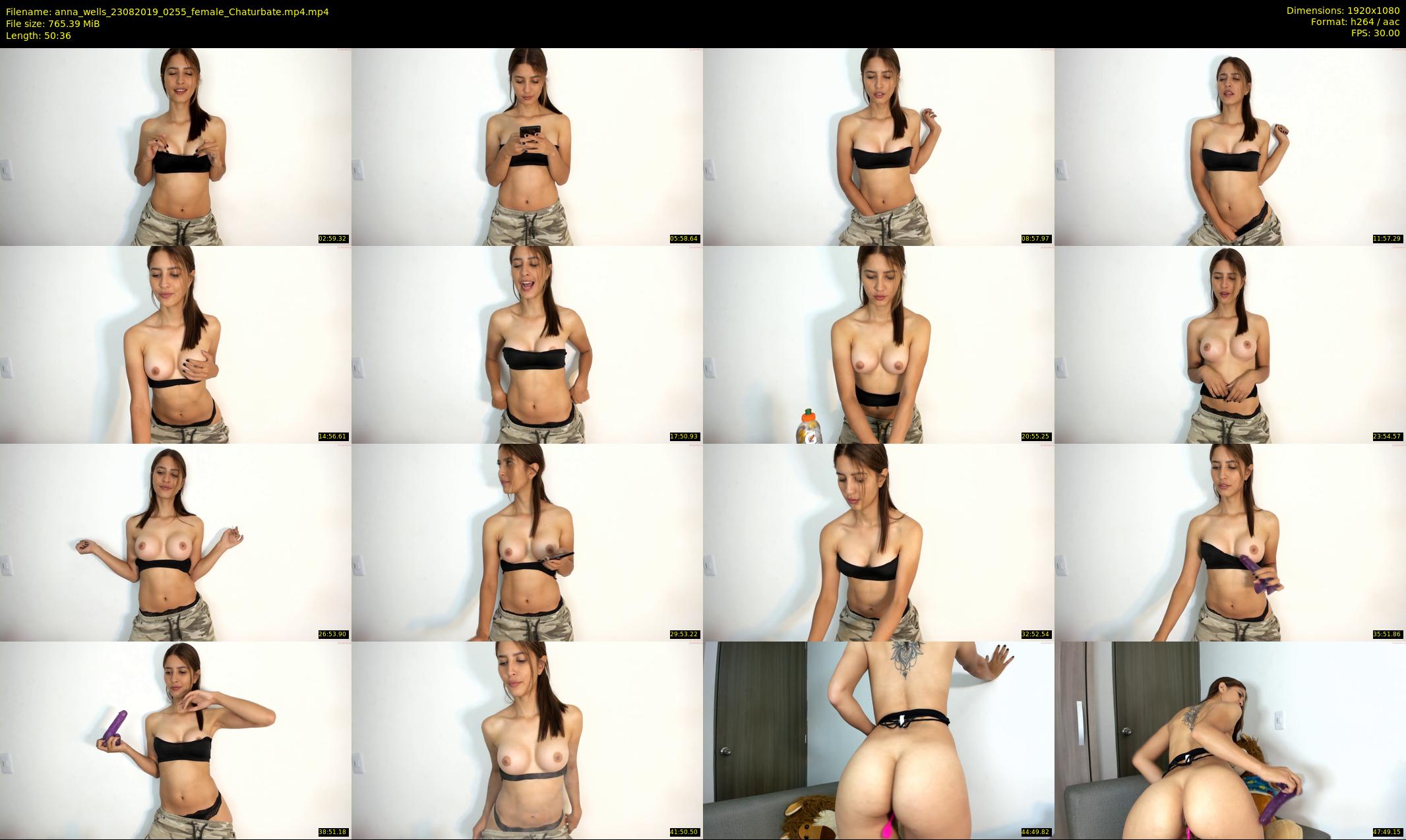 anna_wells — 51 minute Chaturbate female cam show recording, 1080p, Aug 23, 2019