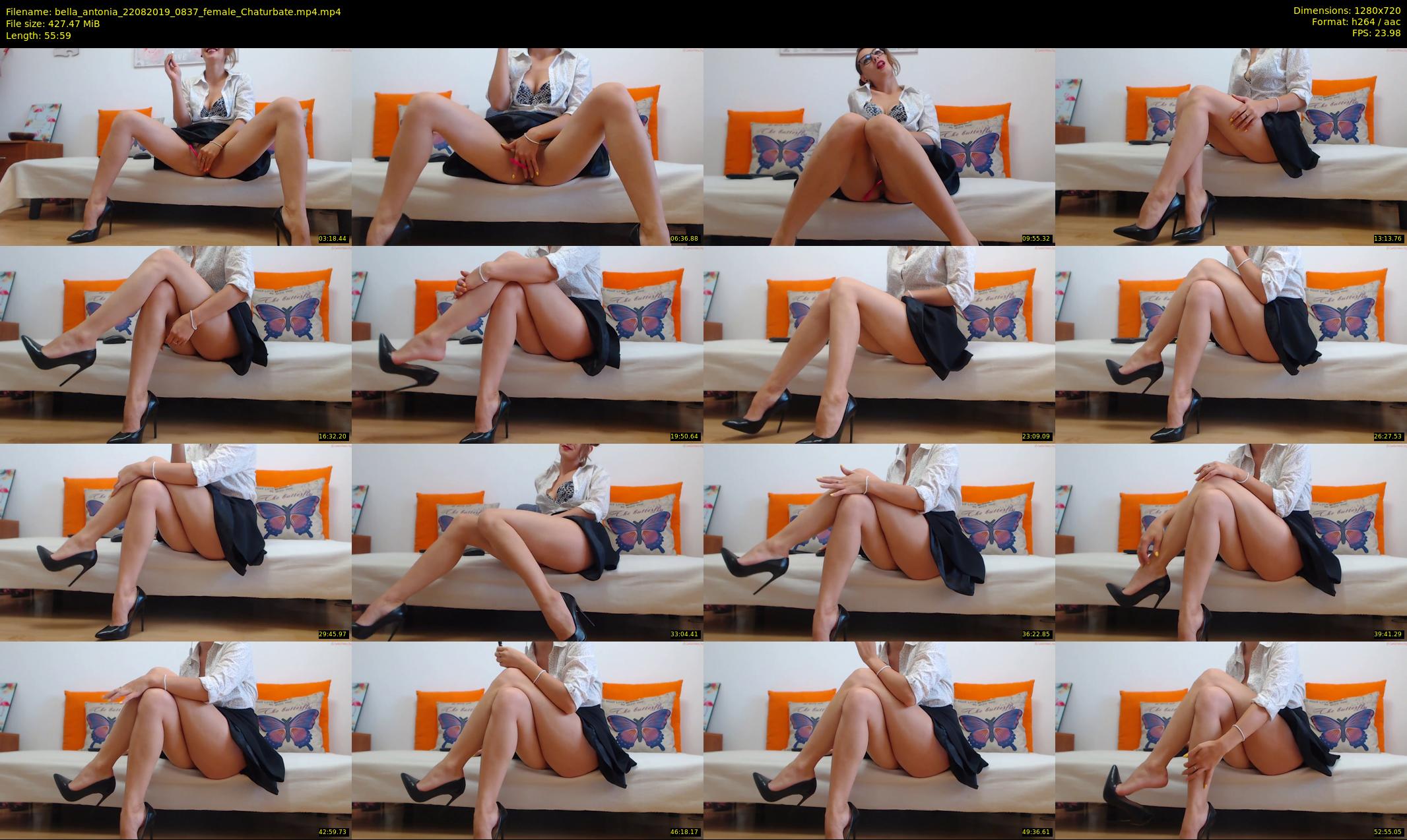 bella_antonia — 56 minute Chaturbate female cam show recording, 720p, Aug 22, 2019