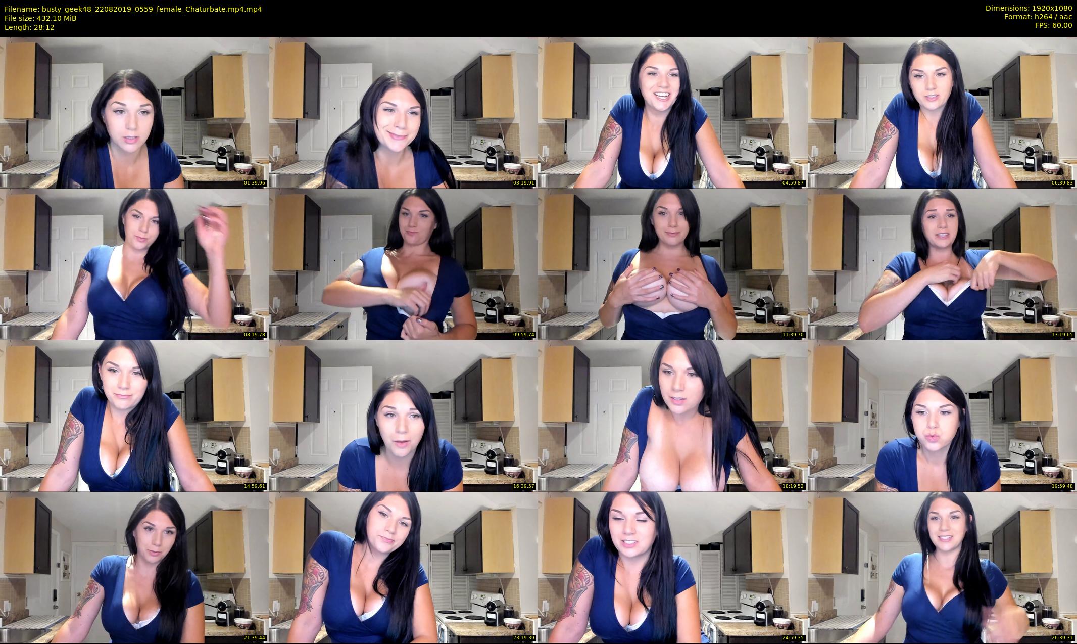 busty_geek48 — 29 minute Chaturbate female cam show recording, 1080p, Aug 22, 2019