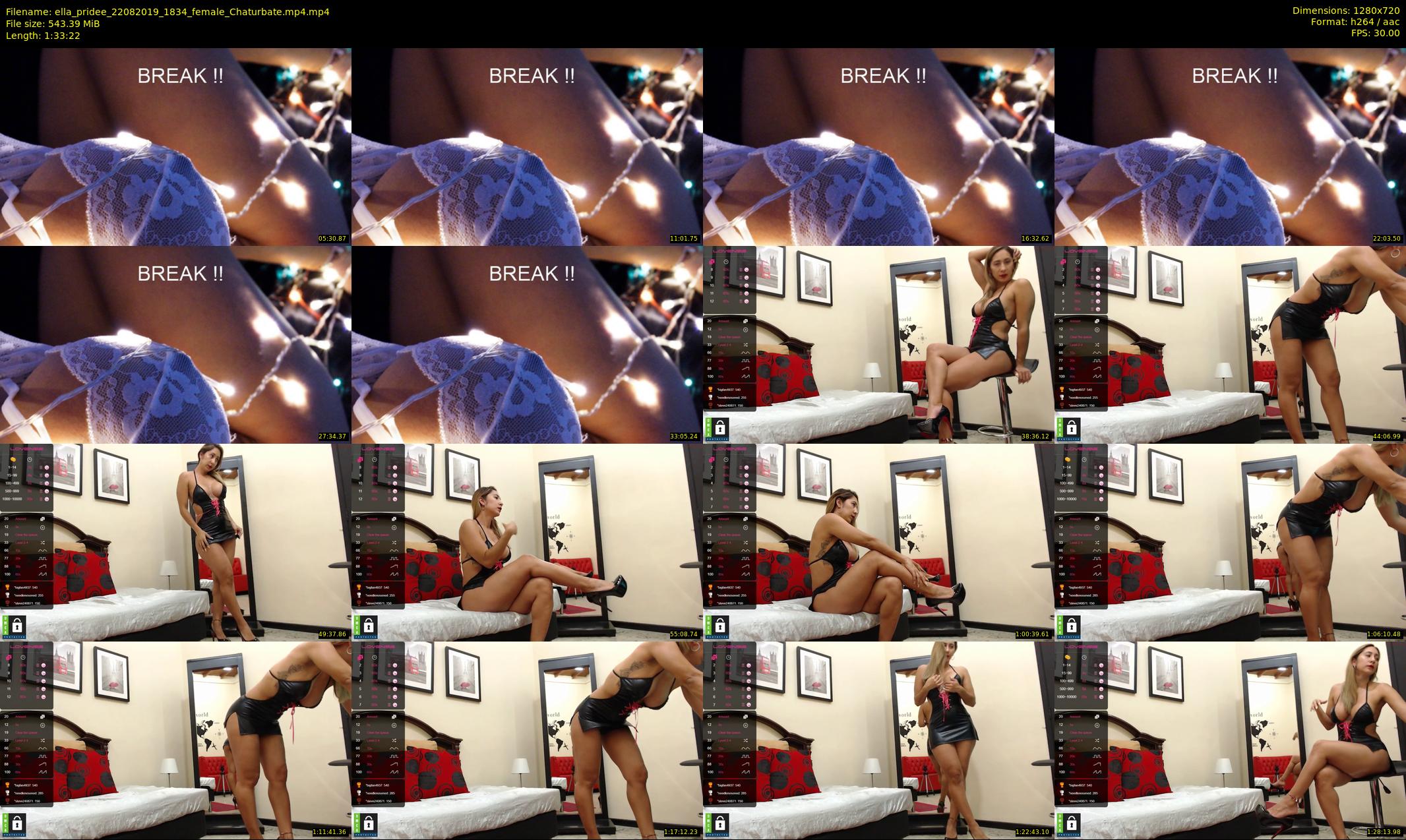 ella_pridee — 94 minute Chaturbate female cam show recording, 720p, Aug 22, 2019