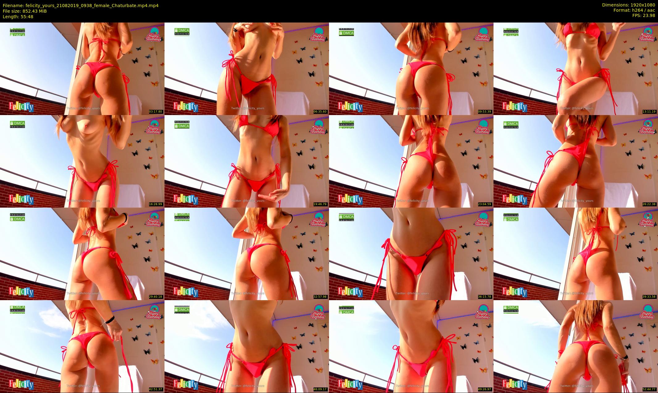 felicity_yours — 56 minute Chaturbate female cam show recording, 1080p, Aug 21, 2019
