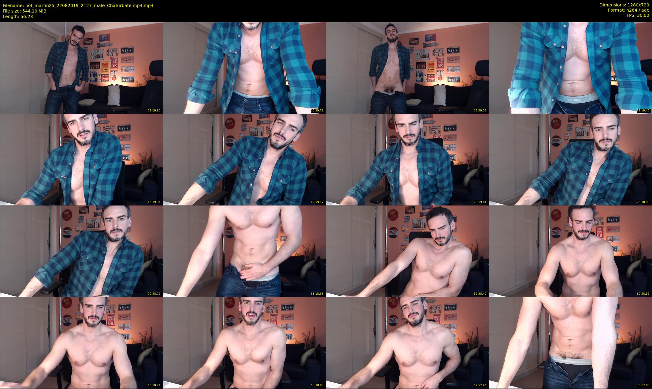 hot_martin25 — 57 minute Chaturbate male cam show recording, 720p, Aug 22, 2019