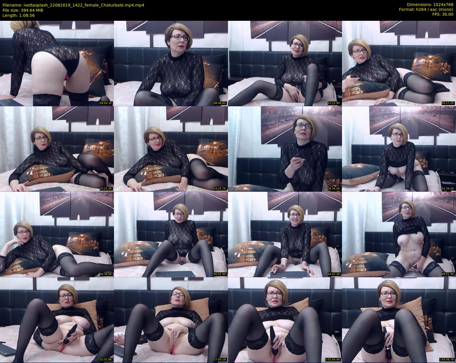 ivettasplash — 69 minute Chaturbate female cam show recording, 720p, Aug 22, 2019