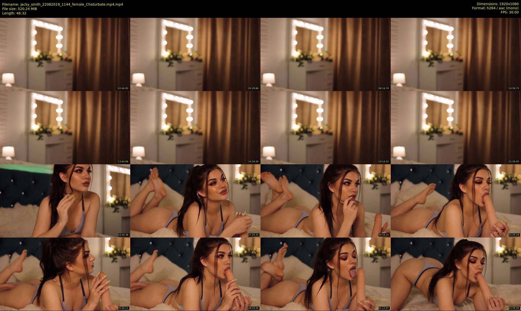 jacky_smith — 47 minute Chaturbate female cam show recording, 1080p, Aug 22, 2019