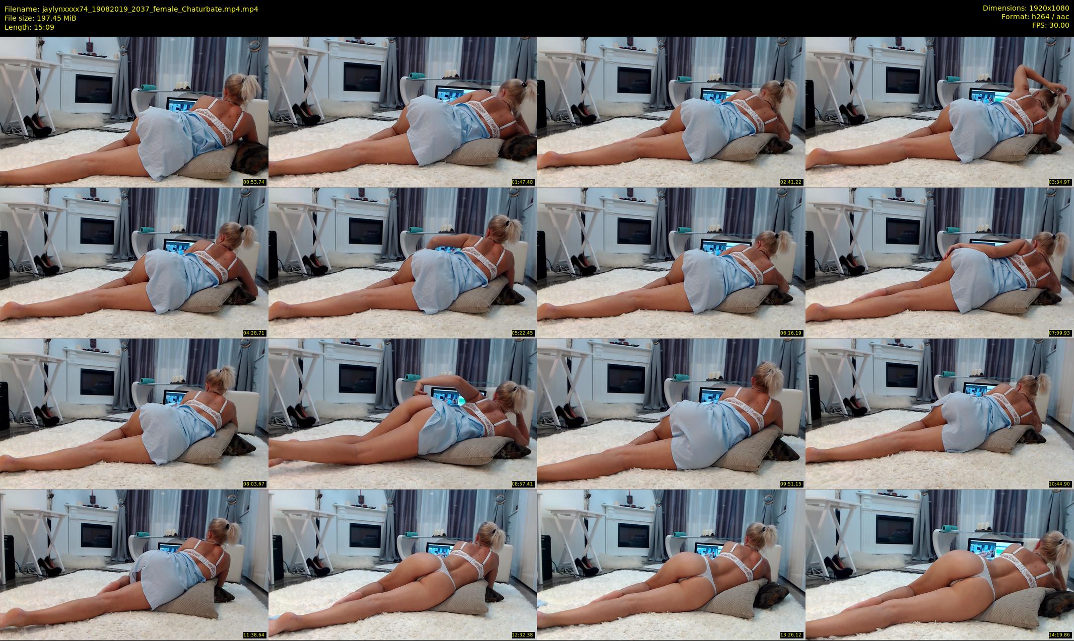 jaylynxxxx74 — 16 minute Chaturbate female cam show recording, 1080p, Aug 19, 2019
