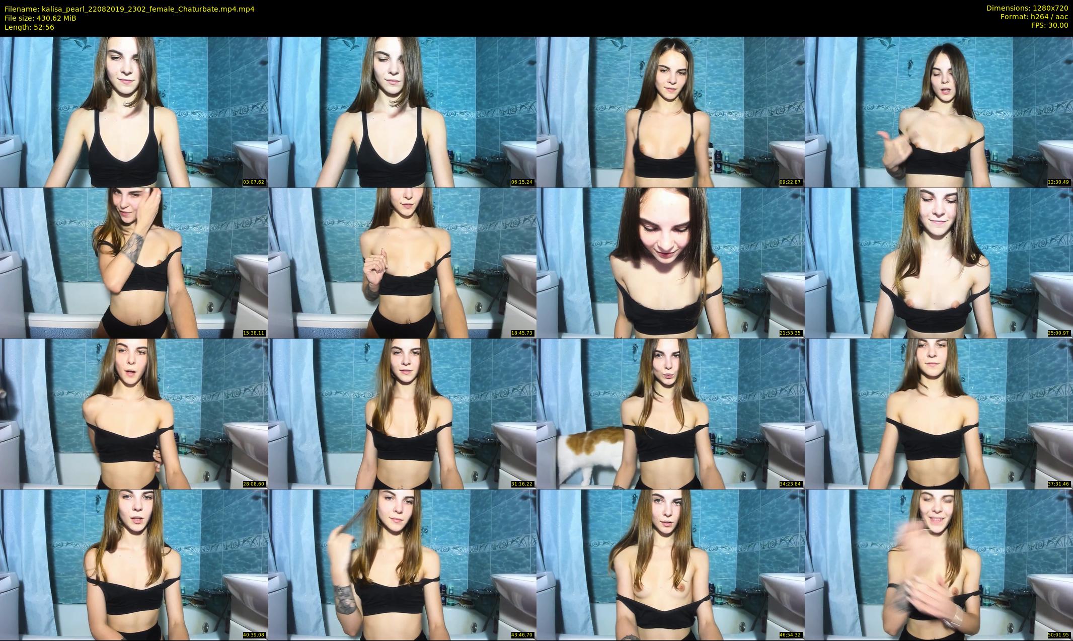 kalisa_pearl — 53 minute Chaturbate female cam show recording, 720p, Aug 22, 2019