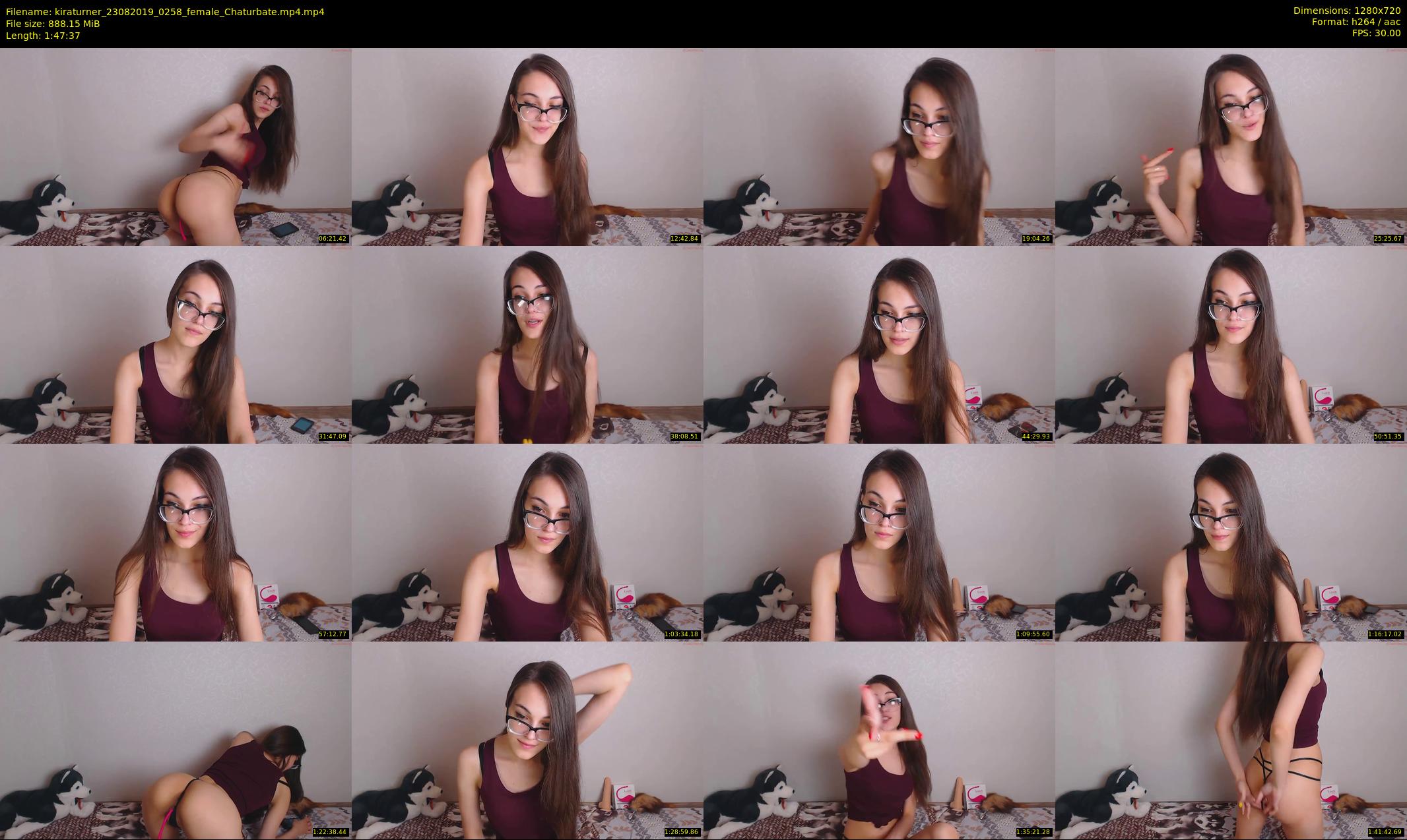 kiraturner — 108 minute Chaturbate couple cam show recording, 720p, Aug 23, 2019