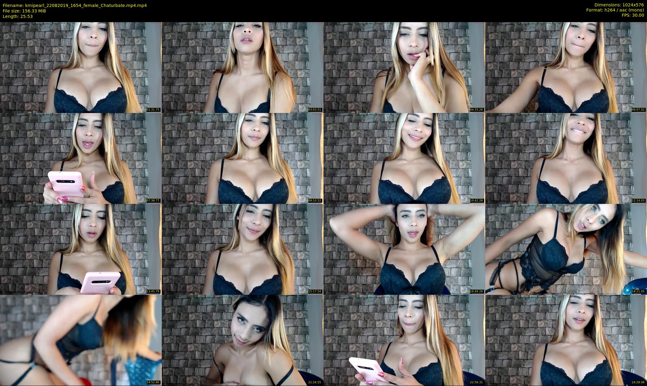 kmipearl — 26 minute Chaturbate female cam show recording, 480p, Aug 22, 2019
