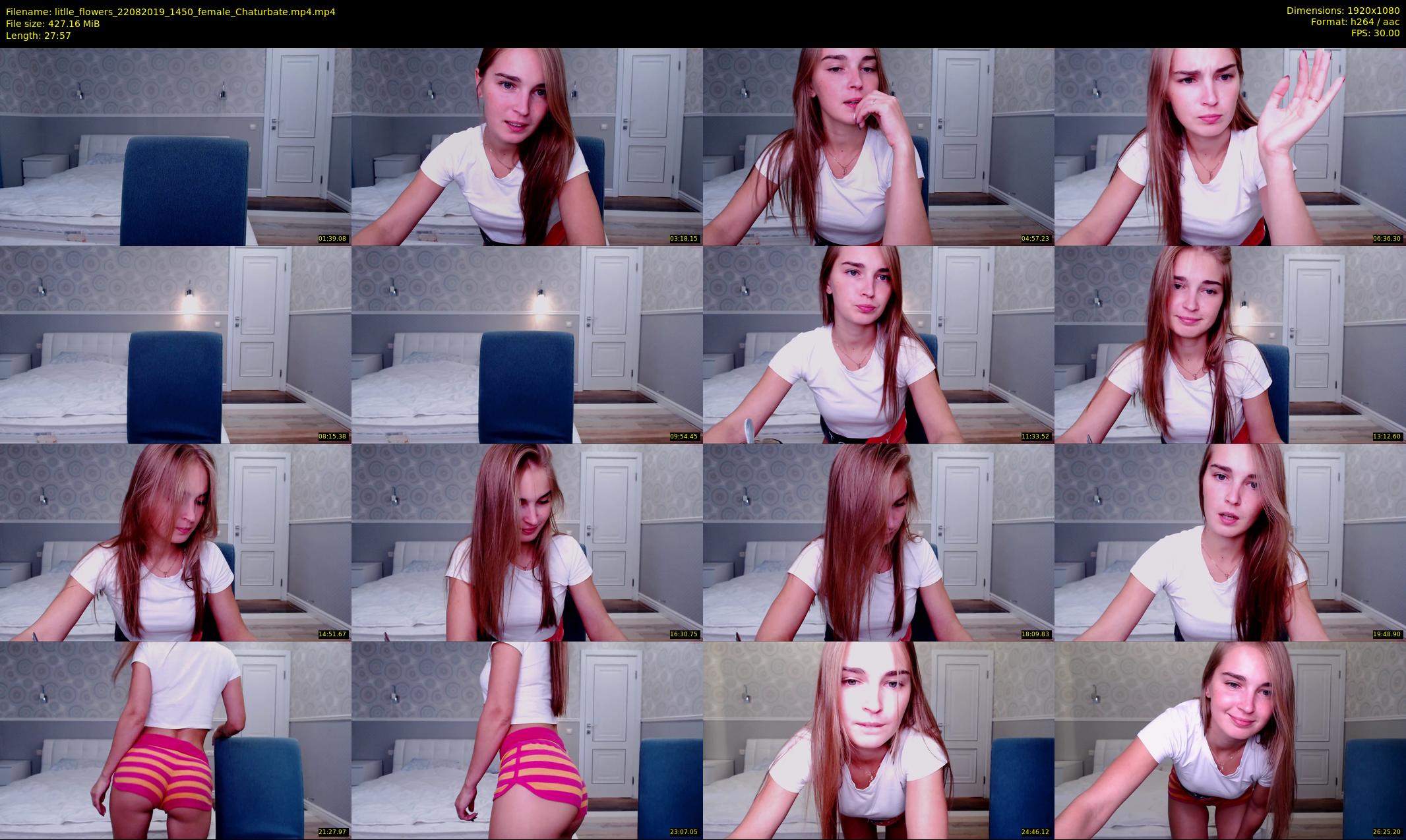 litlle_flowers — 28 minute Chaturbate female cam show recording, 1080p, Aug 22, 2019