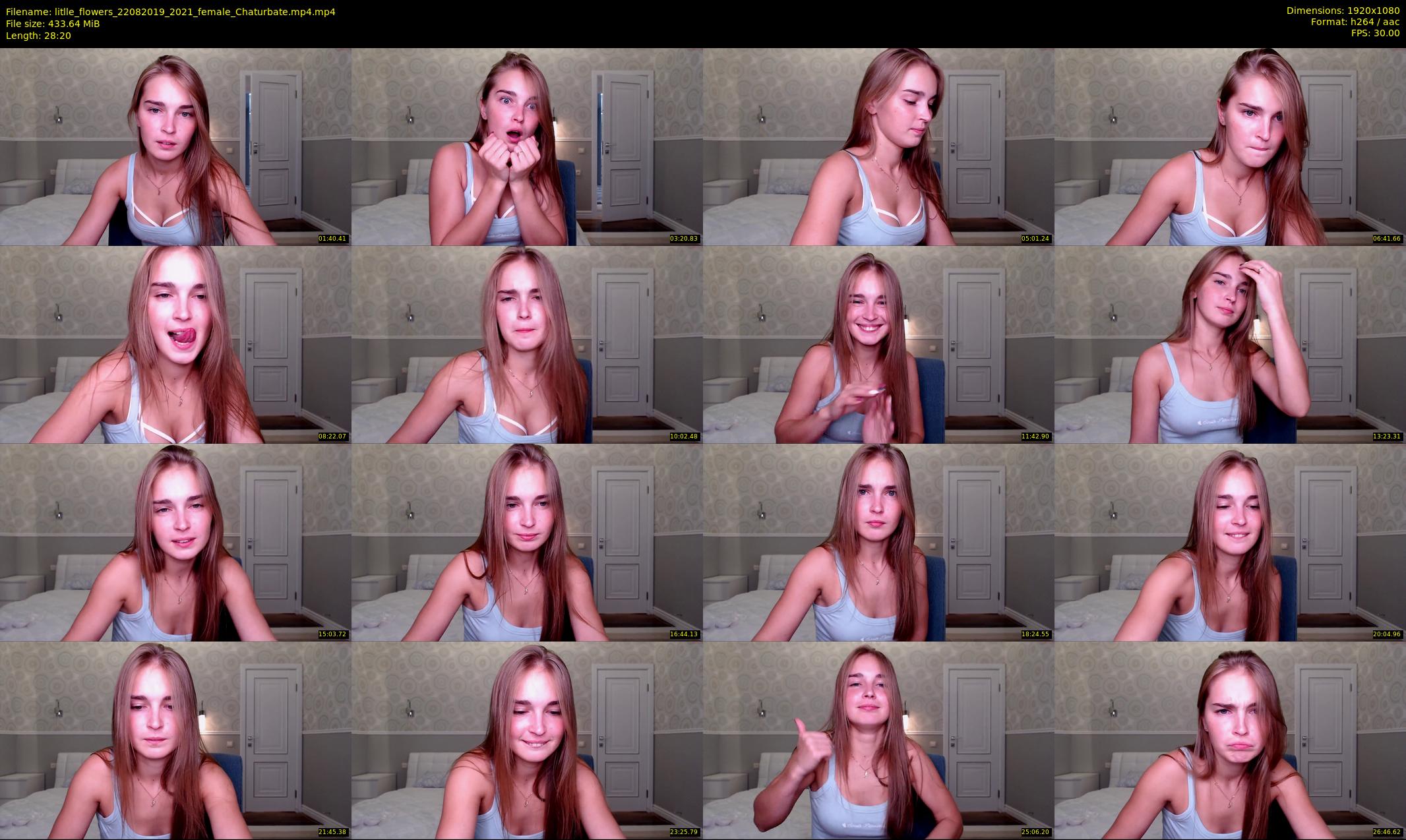 litlle_flowers — 29 minute Chaturbate female cam show recording, 1080p, Aug 22, 2019