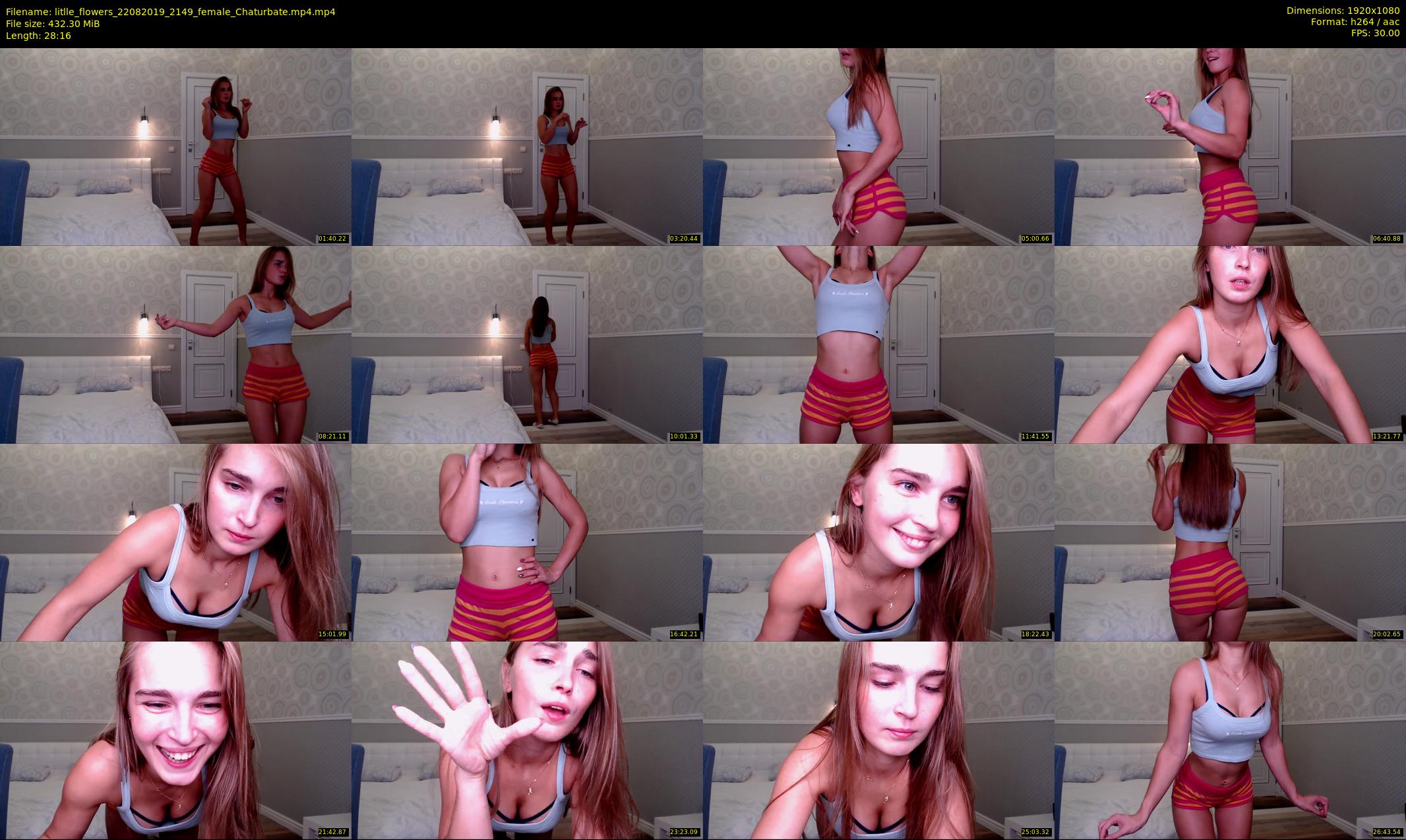 litlle_flowers — 29 minute Chaturbate female cam show recording, 1080p, Aug 22, 2019