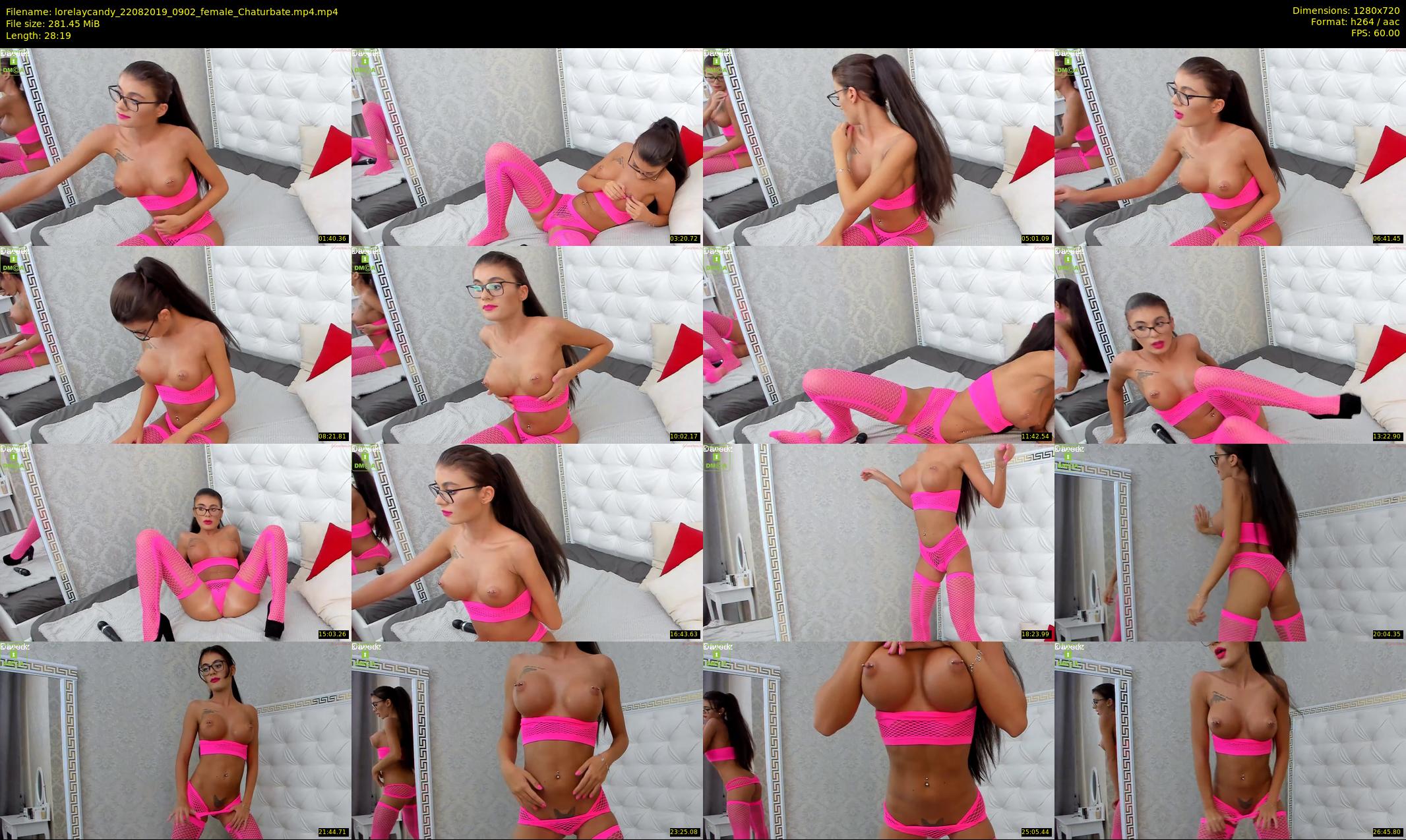 lorelaycandy — 29 minute Chaturbate female cam show recording, 720p, Aug 22, 2019