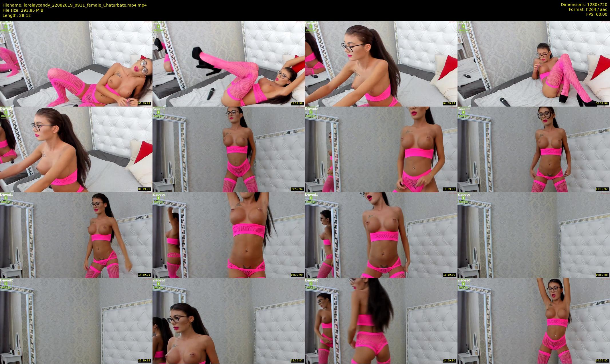 lorelaycandy — 29 minute Chaturbate female cam show recording, 720p, Aug 22, 2019