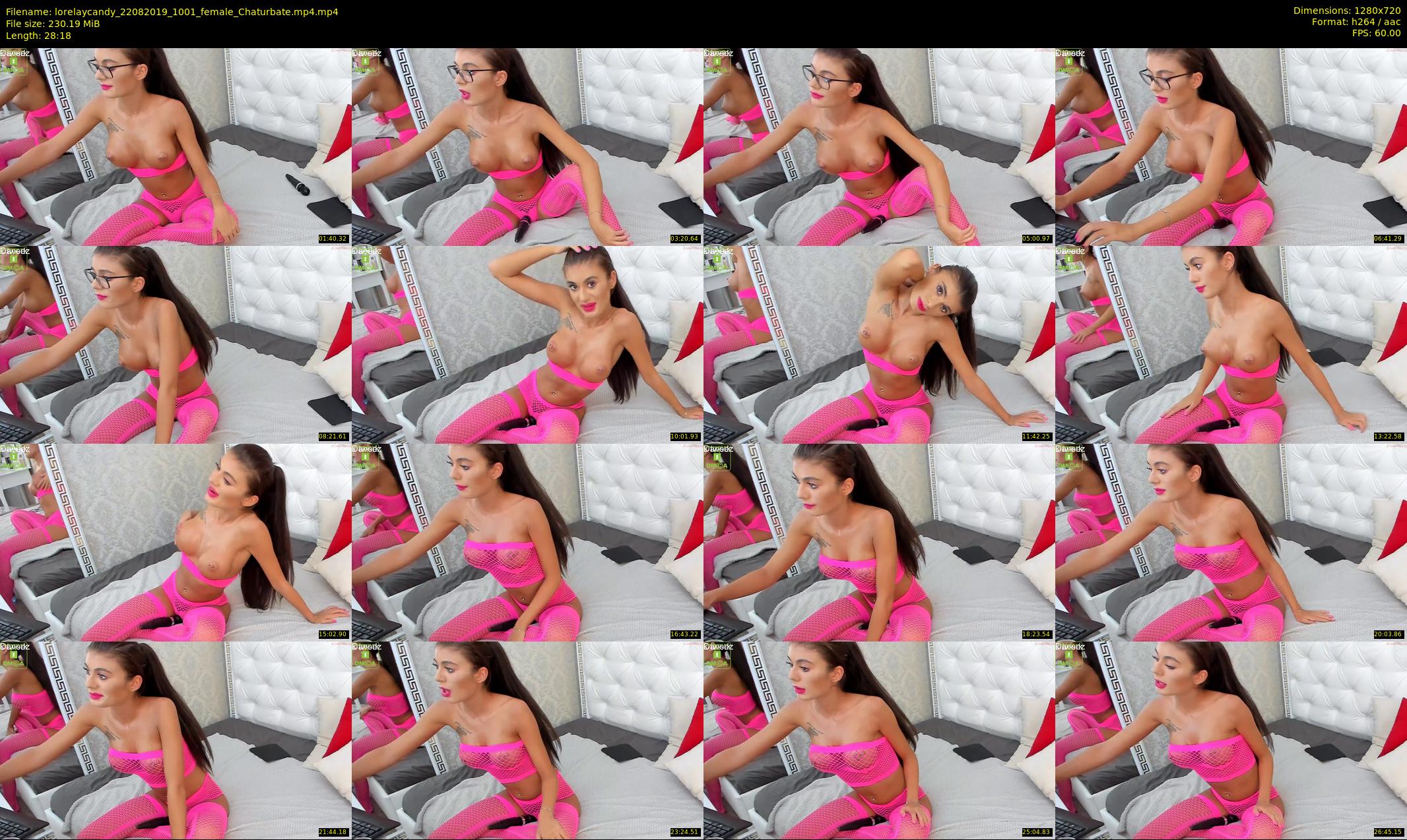 lorelaycandy — 29 minute Chaturbate female cam show recording, 720p, Aug 22, 2019