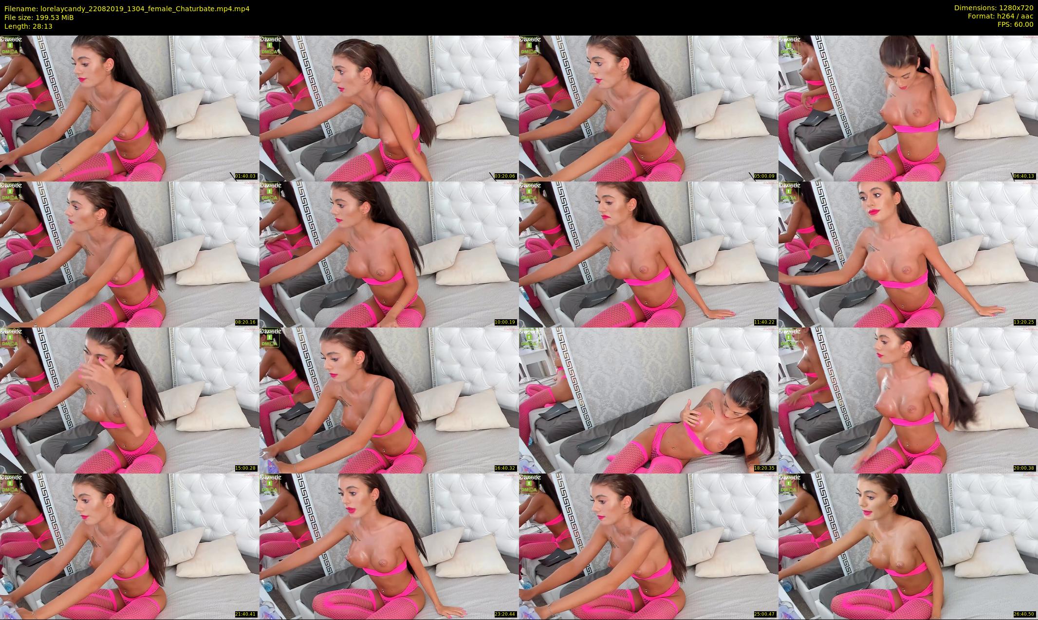 lorelaycandy — 29 minute Chaturbate female cam show recording, 720p, Aug 22, 2019