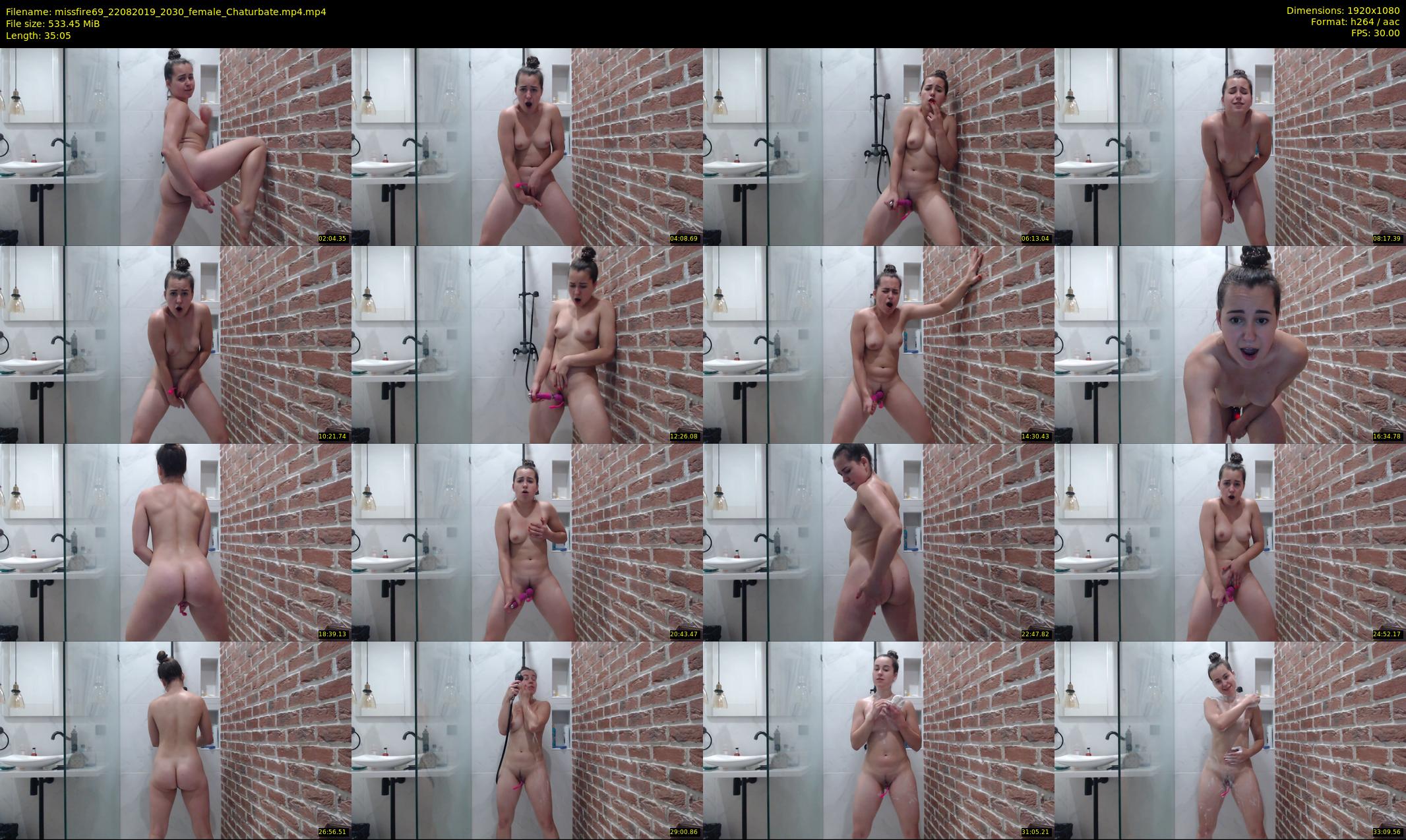 missfire69 — 36 minute Chaturbate female cam show recording, 1080p, Aug 22, 2019